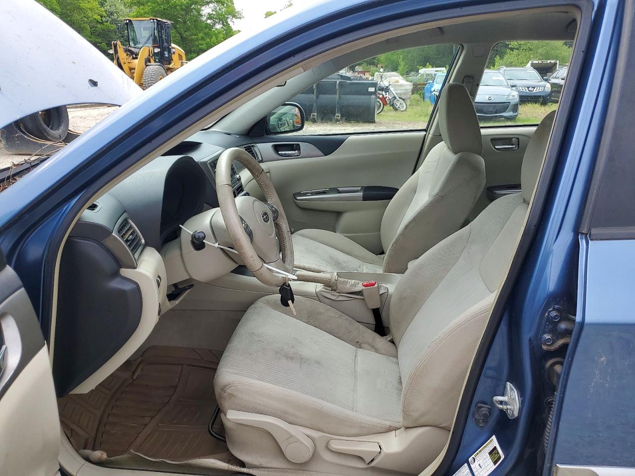 2008 Subaru Impreza Blue vin: JF1GH63618H836431