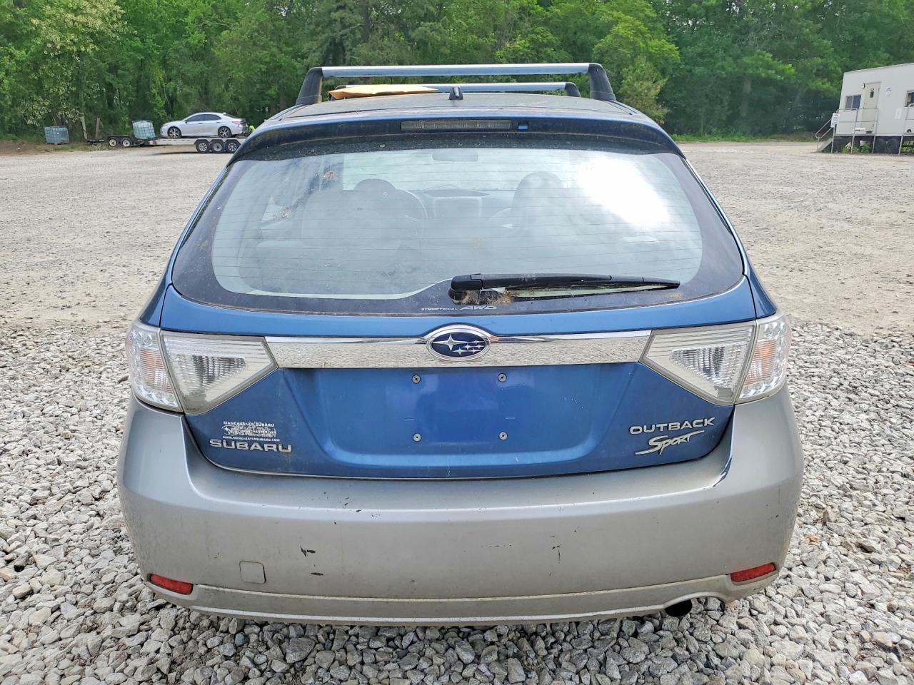2008 Subaru Impreza Blue vin: JF1GH63618H836431