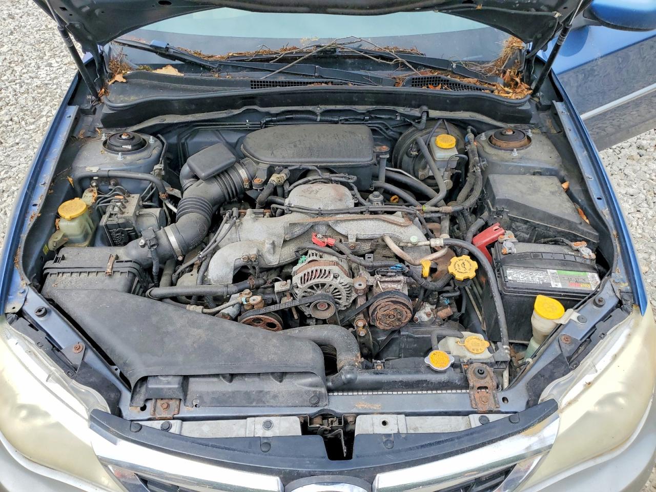2008 Subaru Impreza Blue vin: JF1GH63618H836431