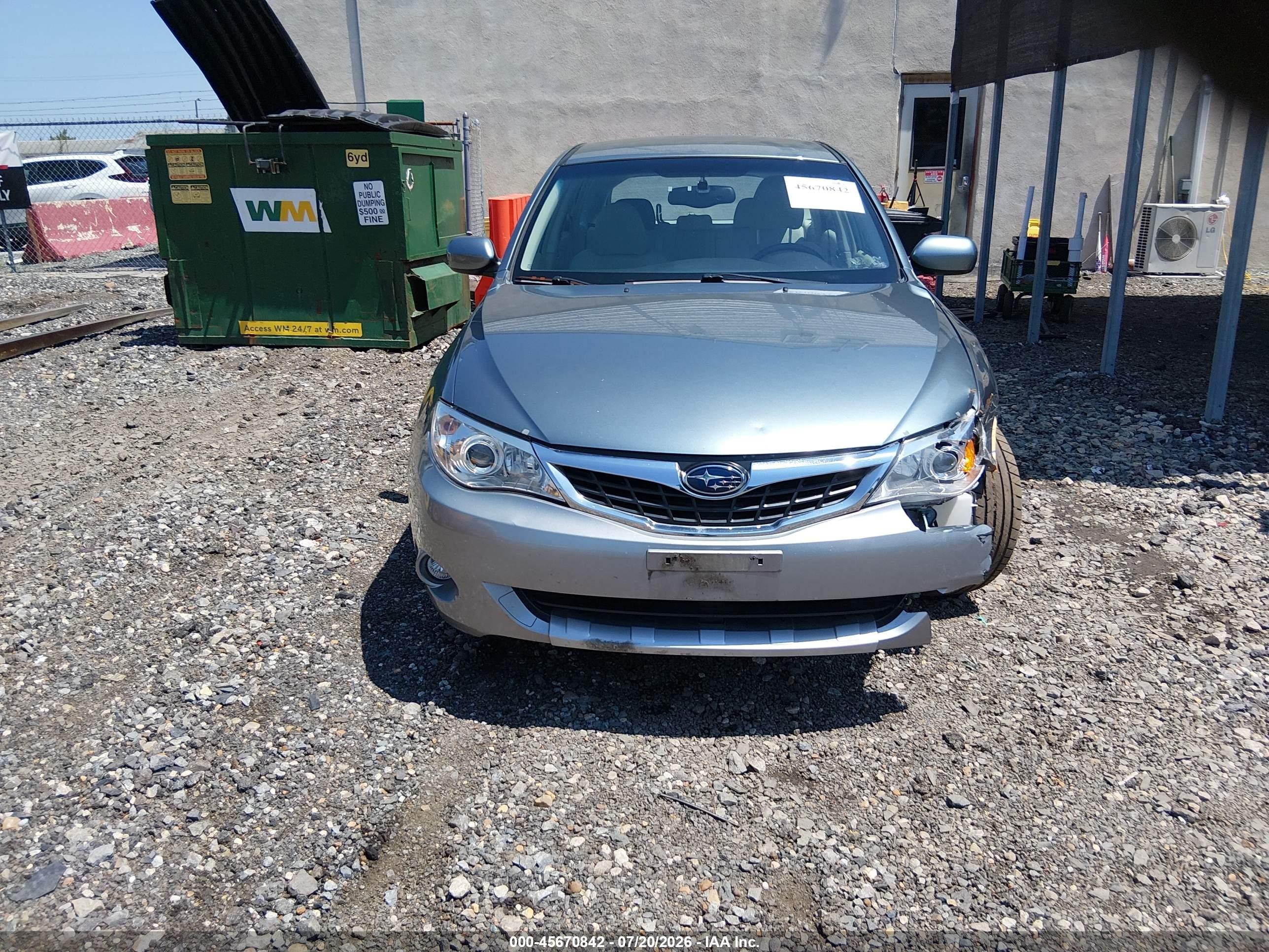 2009 Subaru Impreza Outback Sport Green vin: JF1GH63619H800076