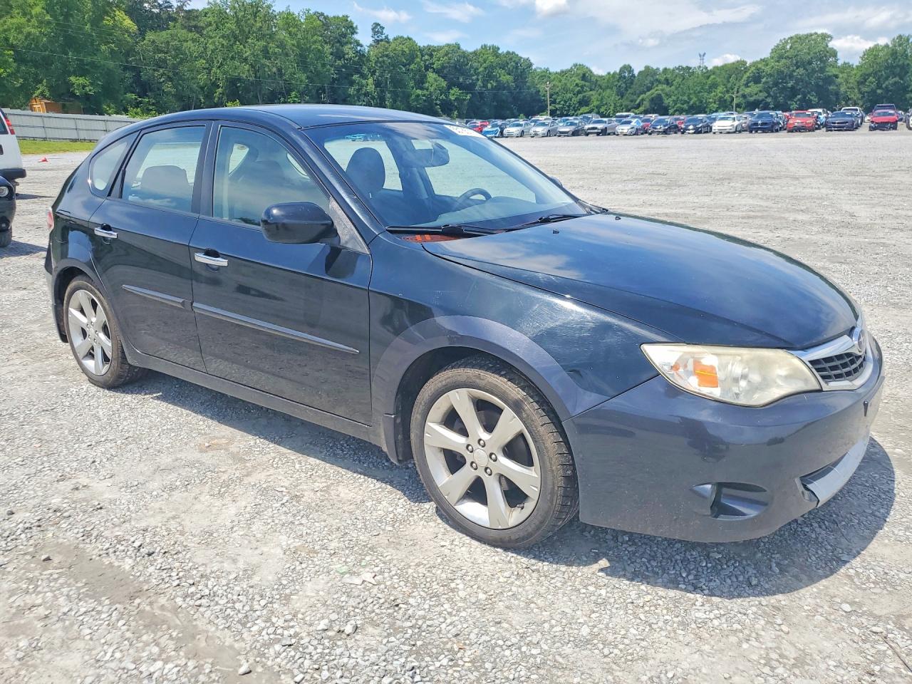 2009 Subaru Impreza Outback Sport Black vin: JF1GH63619H810185
