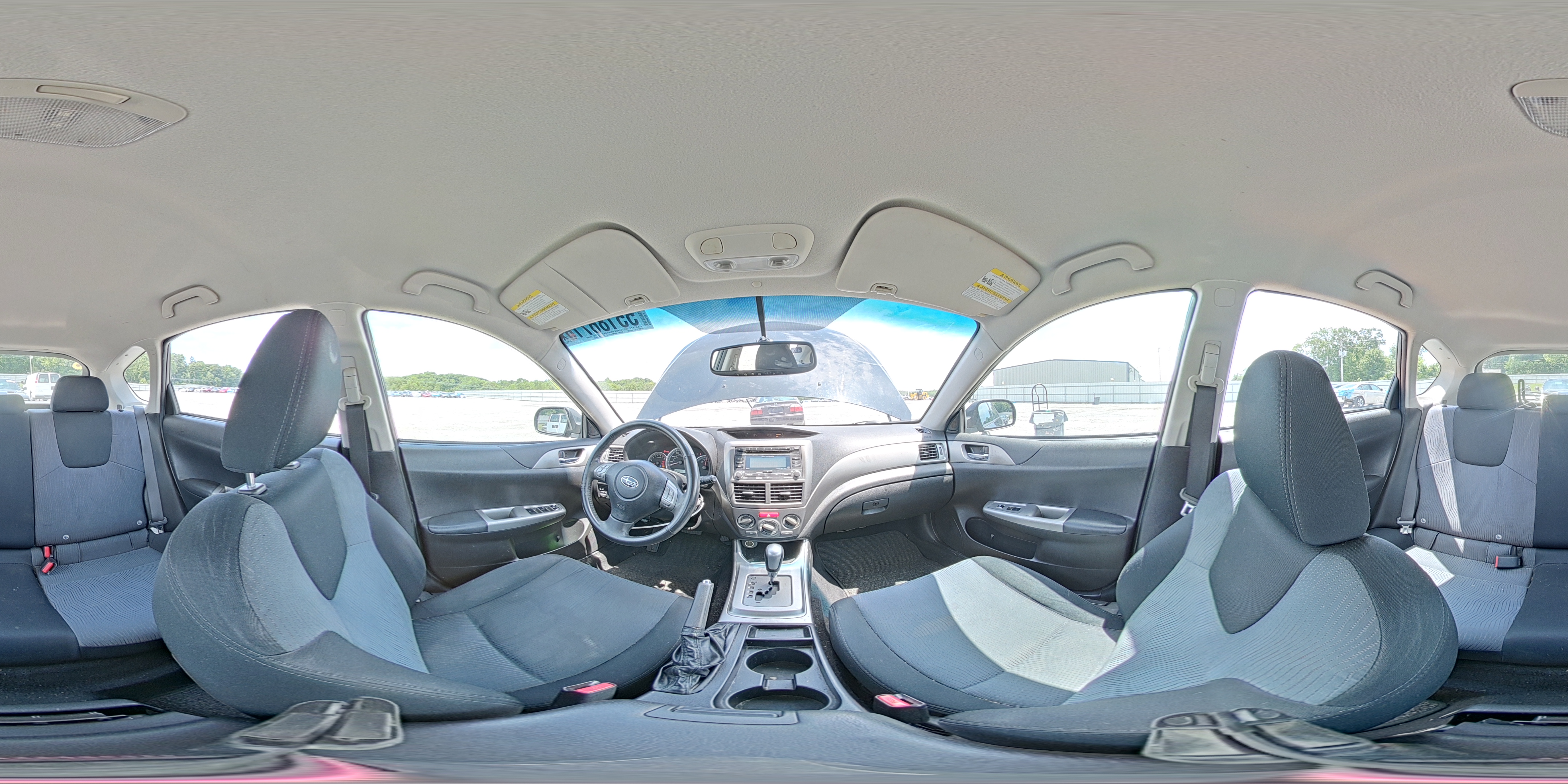 2009 Subaru Impreza Outback Sport Black vin: JF1GH63619H810185