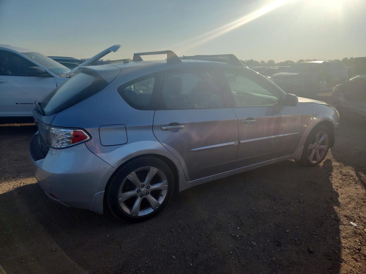 2008 Subaru Impreza Outback Sport Серебряный vin: JF1GH63628H829410