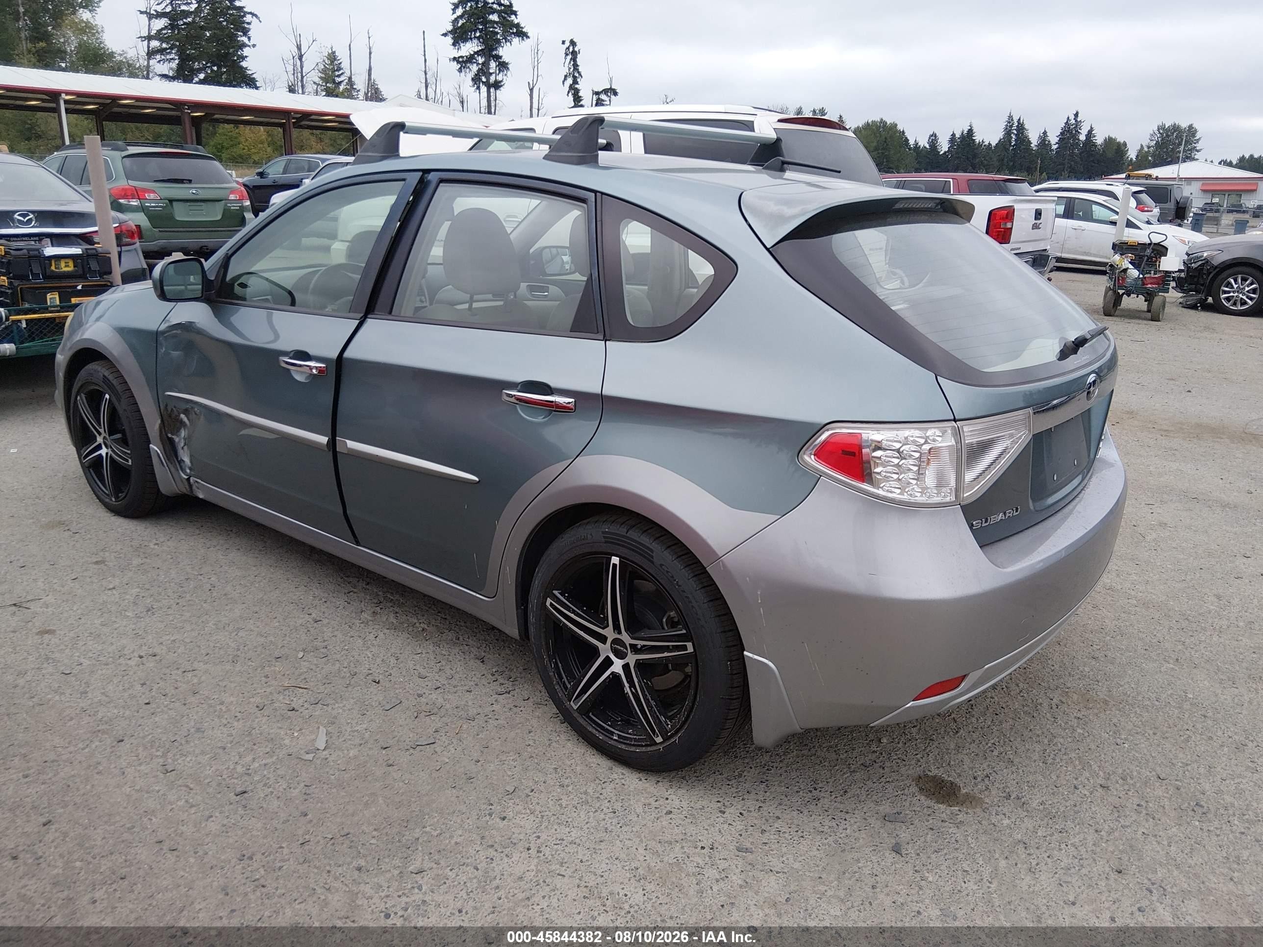 2009 Subaru Impreza Outback Sport Gray vin: JF1GH63629G824795