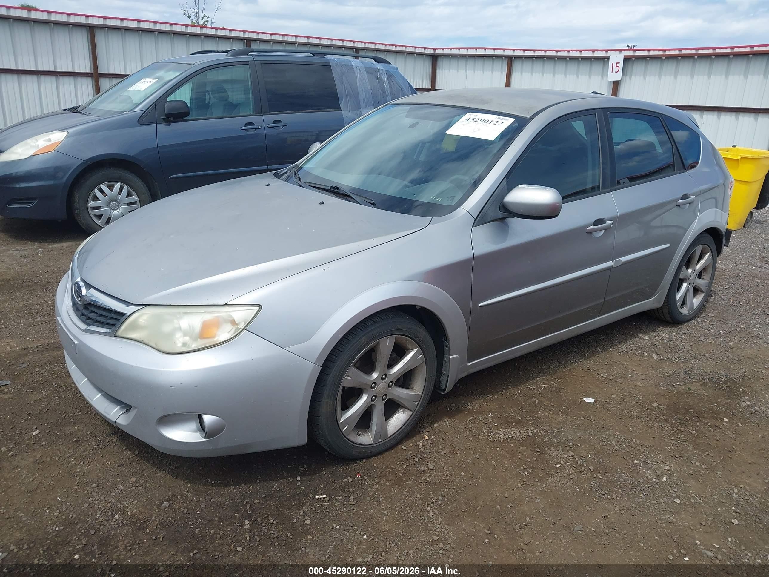 2008 Subaru Impreza Outback Sport   Silver vin: JF1GH63638H837256