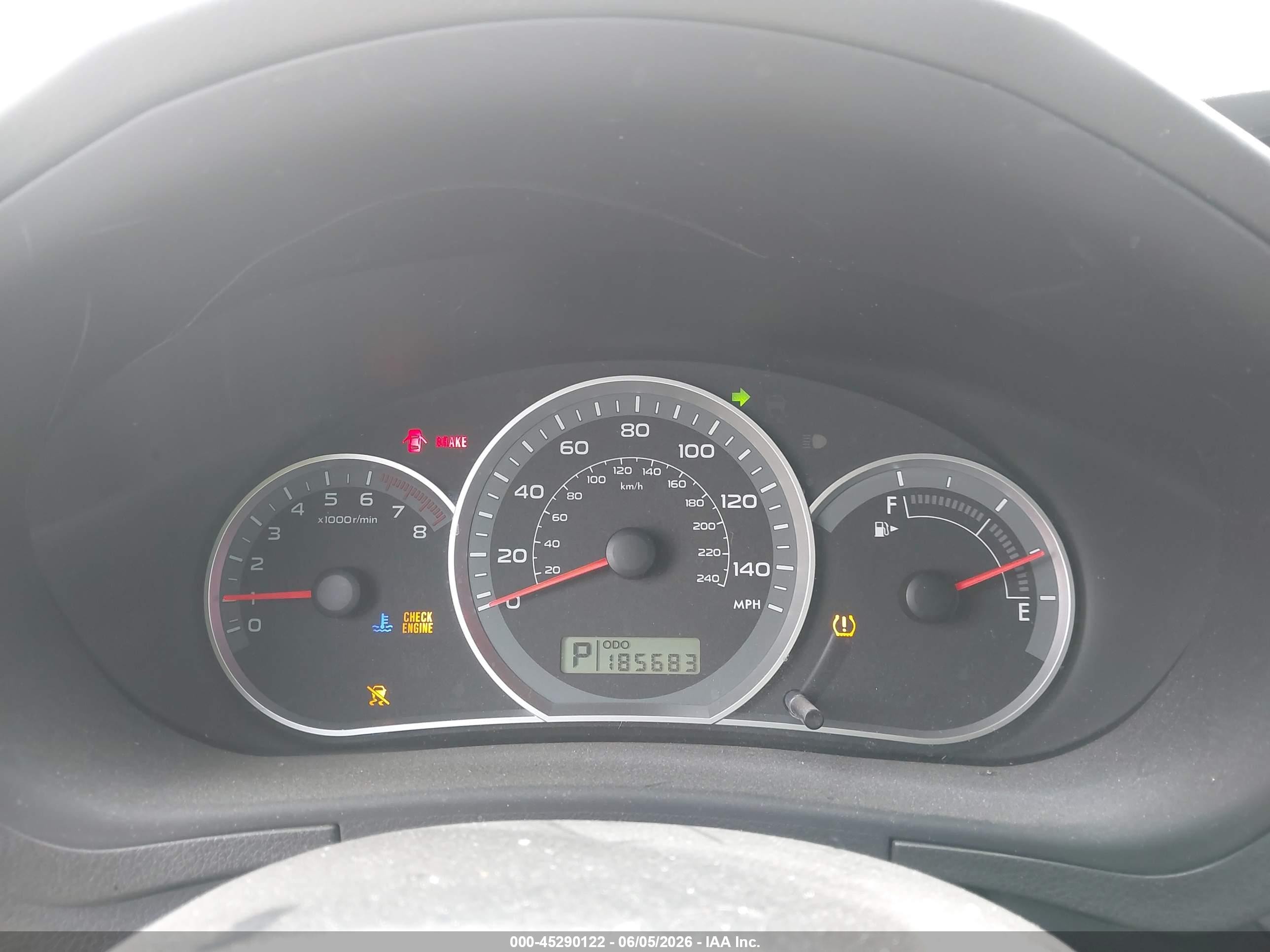 2008 Subaru Impreza Outback Sport   Silver vin: JF1GH63638H837256