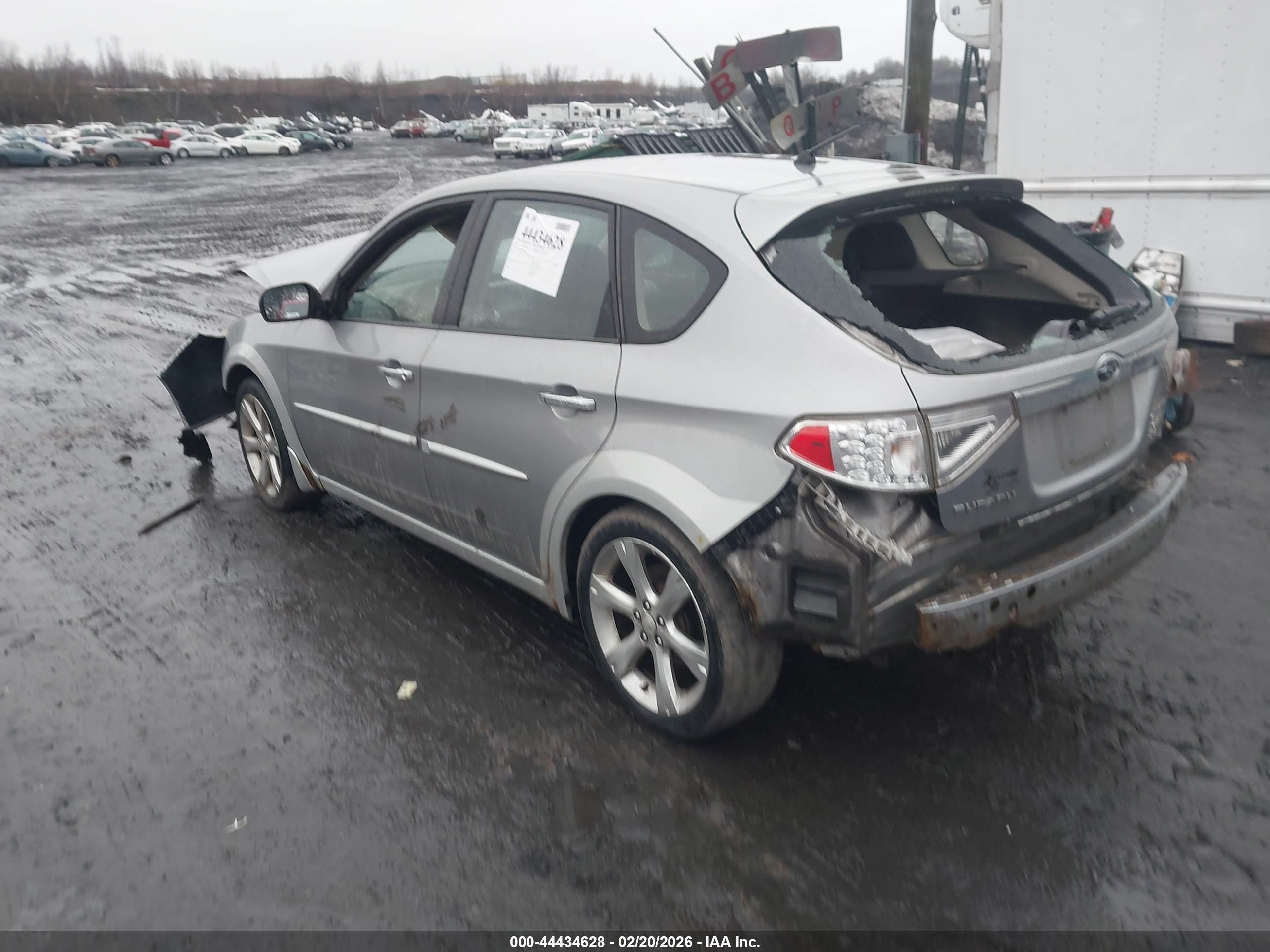2009 Subaru Impreza Outback Sport   Gray vin: JF1GH63639H803139