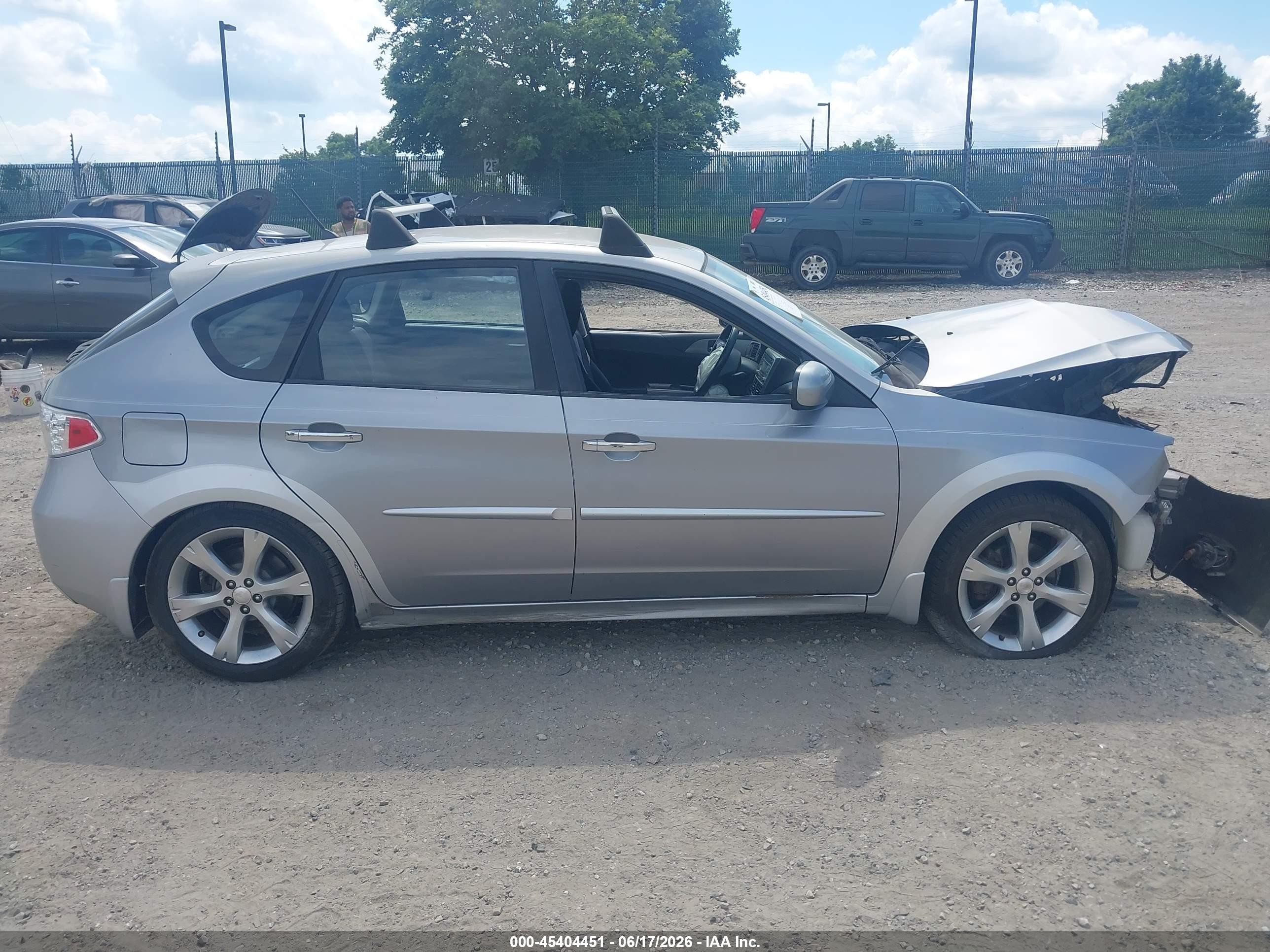 2009 Subaru Impreza Outback Sport   Silver vin: JF1GH63639H816926
