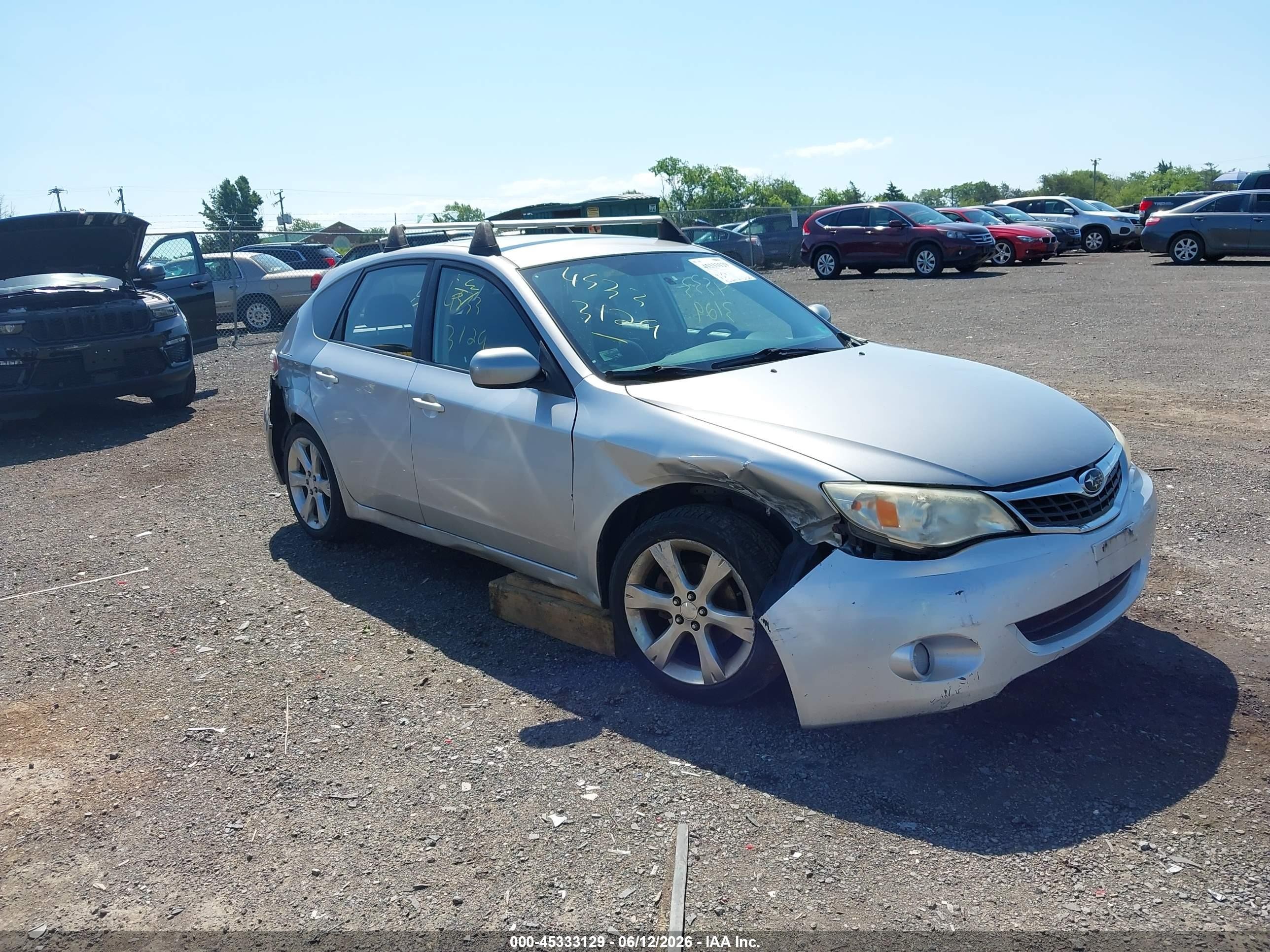 2009 Subaru Impreza Outback Sport   Silver vin: JF1GH63639H826016