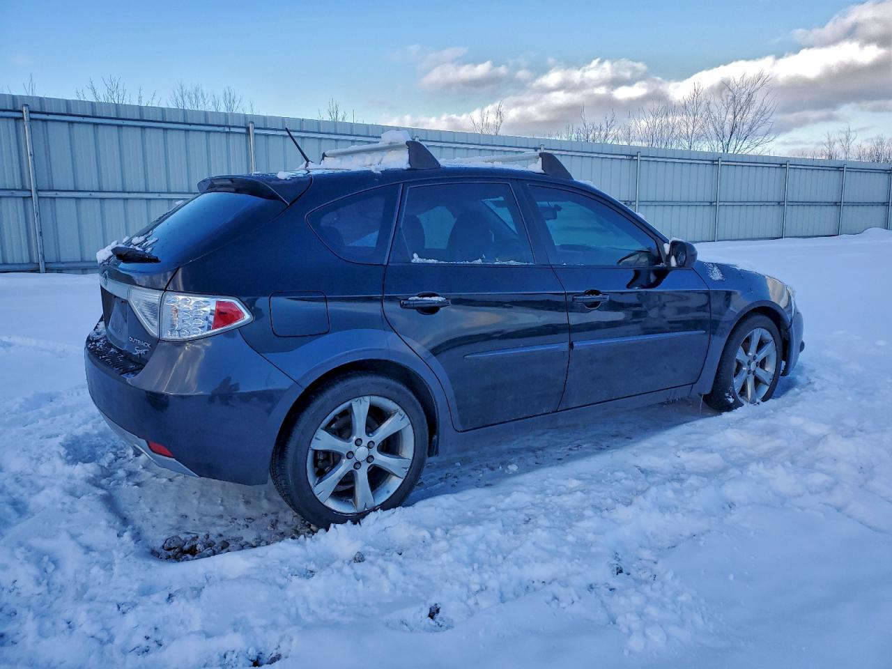 2008 Subaru Impreza Outback Sport Черный vin: JF1GH63668H836263