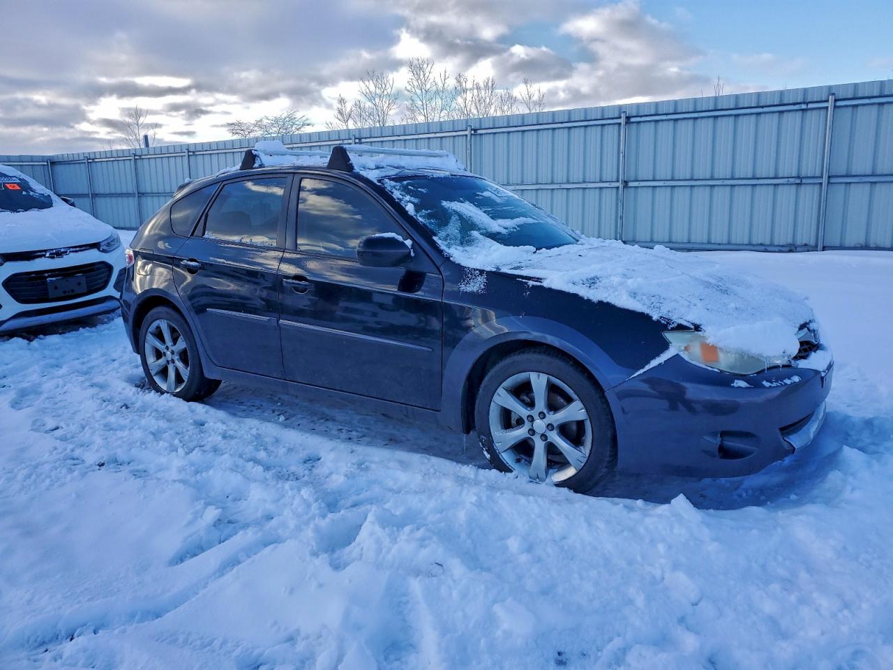 2008 Subaru Impreza Outback Sport Черный vin: JF1GH63668H836263