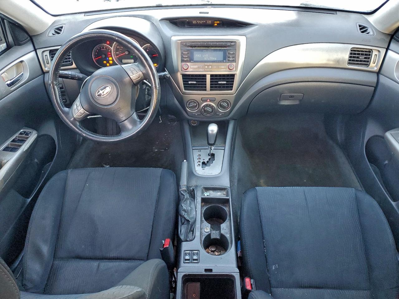 2008 Subaru Impreza Outback Sport Черный vin: JF1GH63668H836263