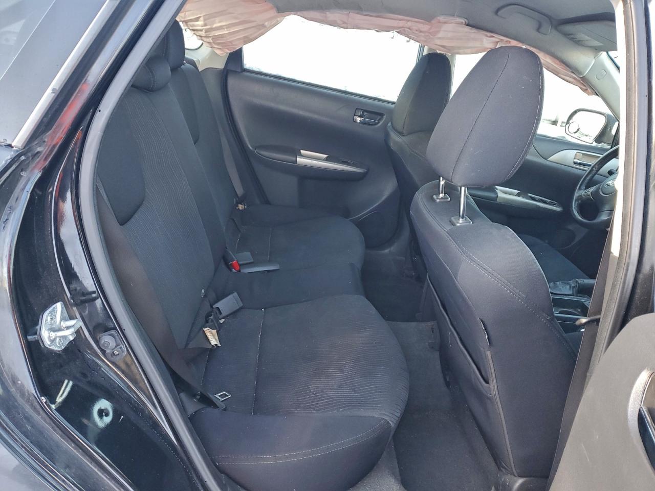2008 Subaru Impreza Outback Sport Черный vin: JF1GH63668H836263
