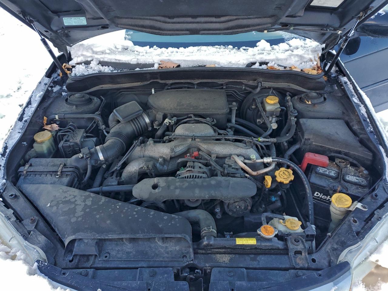 2008 Subaru Impreza Outback Sport Черный vin: JF1GH63668H836263