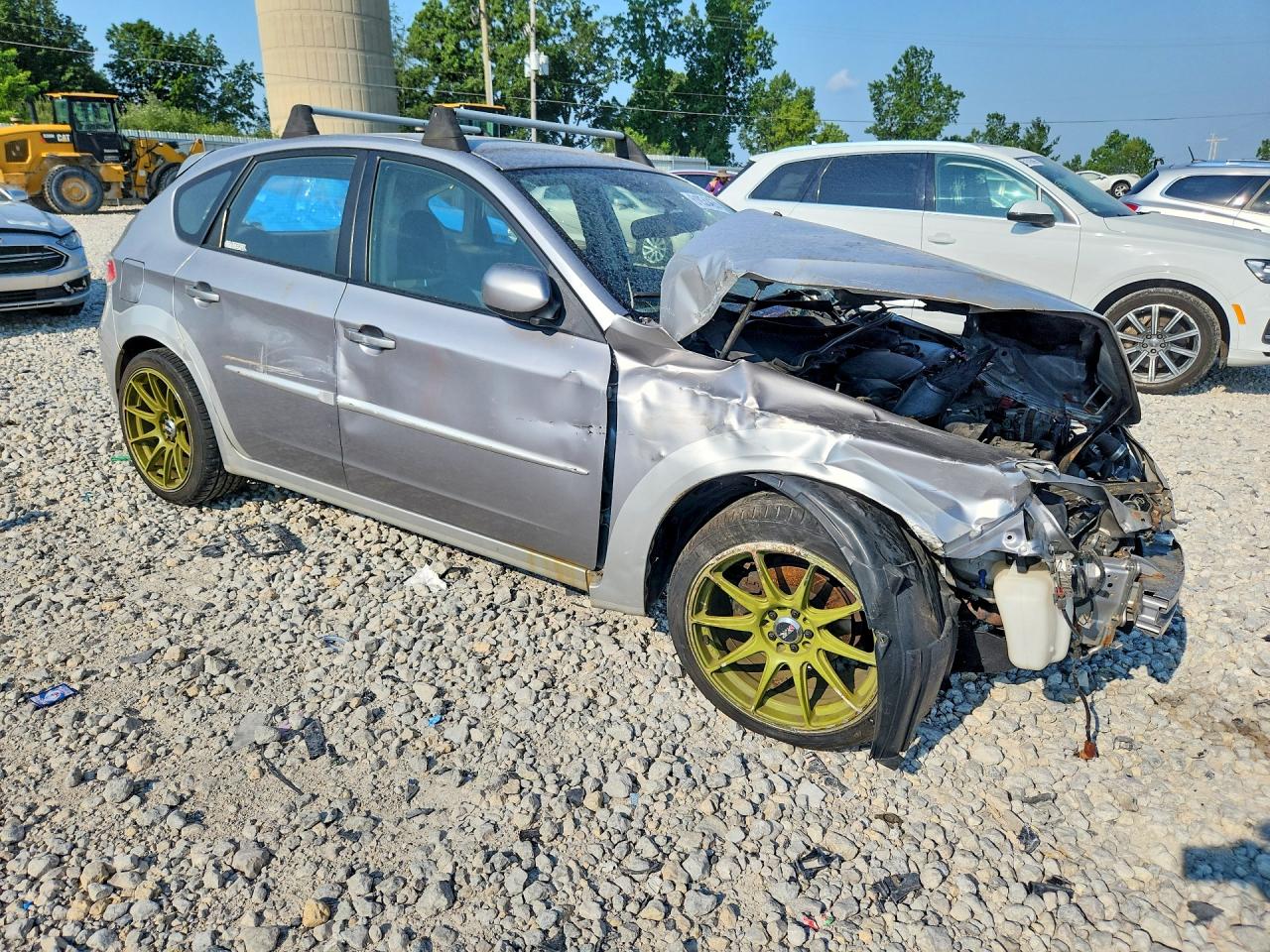2008 Subaru Impreza Outback Sport Silver vin: JF1GH63678H826552