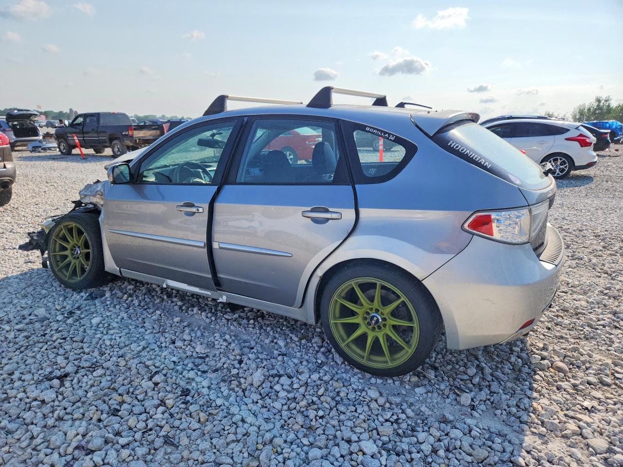 2008 Subaru Impreza Outback Sport Silver vin: JF1GH63678H826552