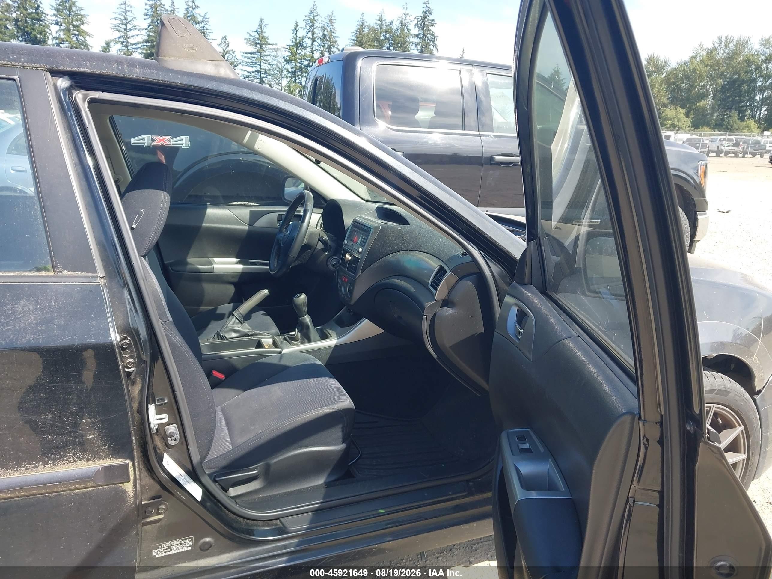 2009 Subaru Impreza Outback Sport Black vin: JF1GH63679G816188