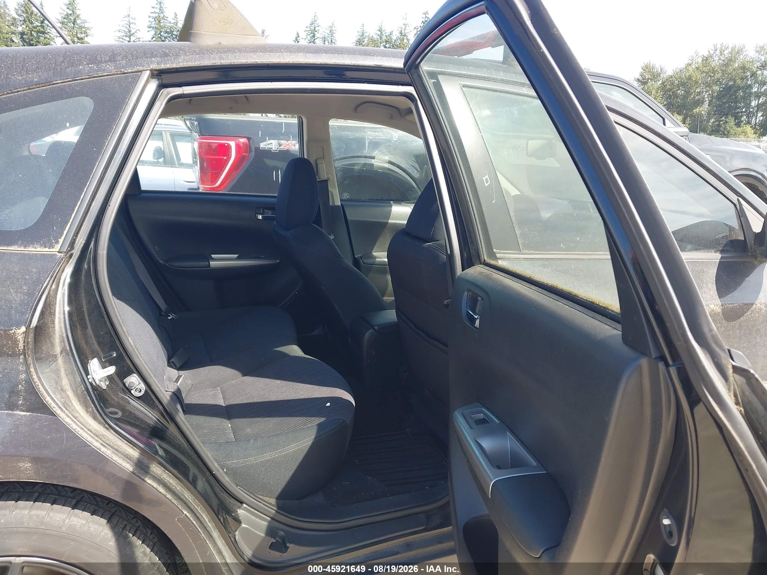 2009 Subaru Impreza Outback Sport Black vin: JF1GH63679G816188