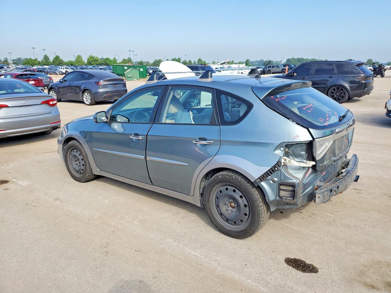 2009 Subaru Impreza Outback Sport Silver vin: JF1GH63679G825764