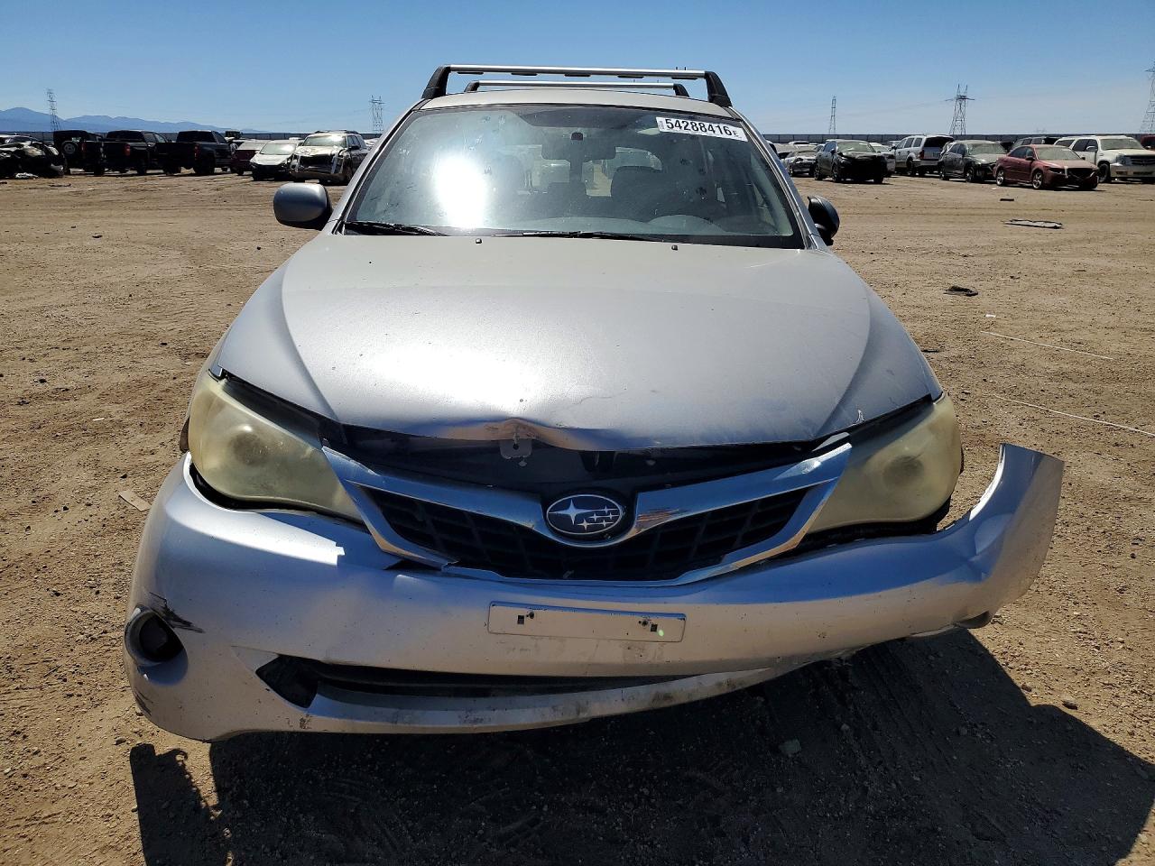 2009 Subaru Impreza Outback Sport Silver vin: JF1GH63679H813852