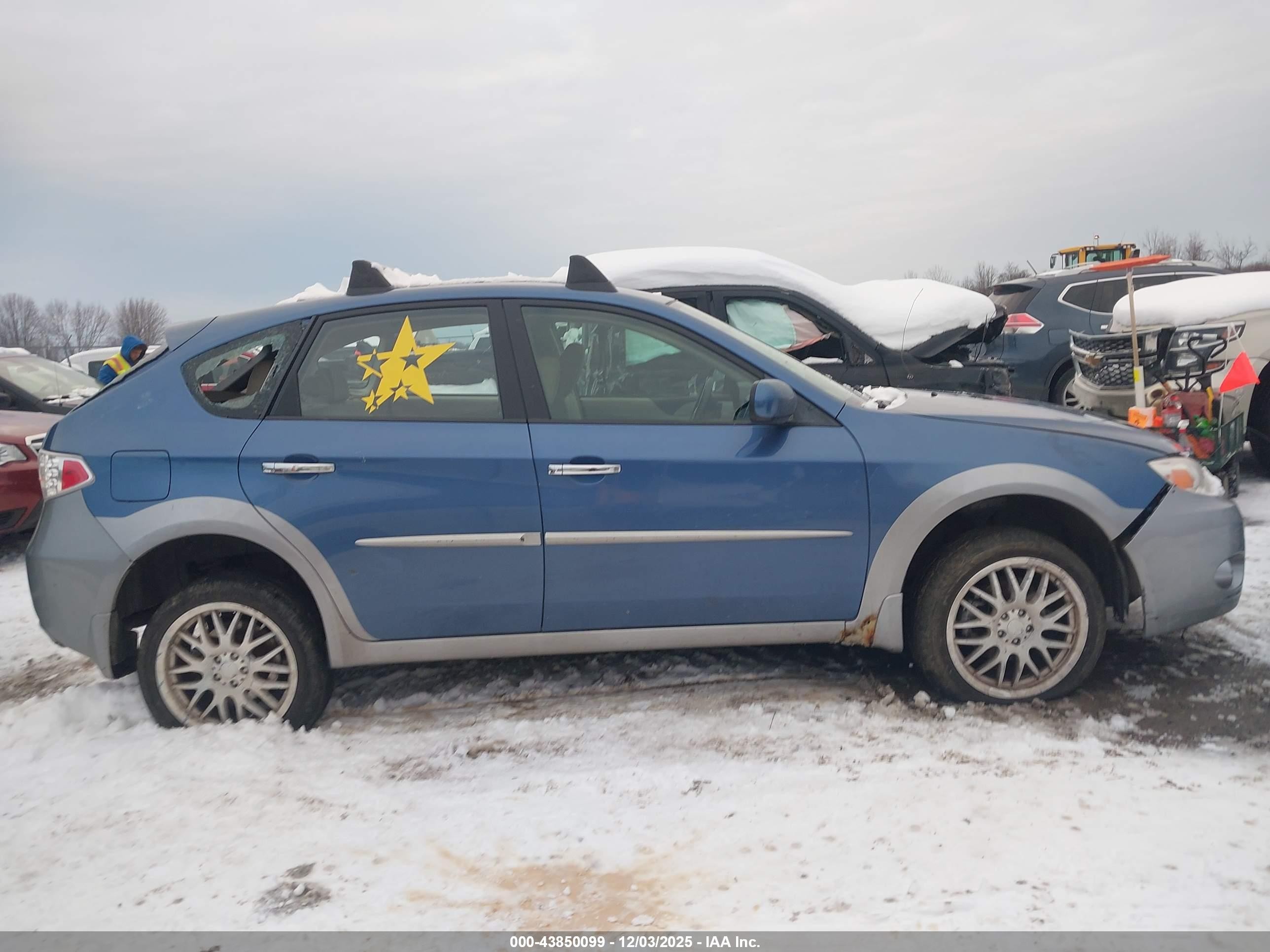 2009 Subaru Impreza Outback Sport   Blue vin: JF1GH63679H824379