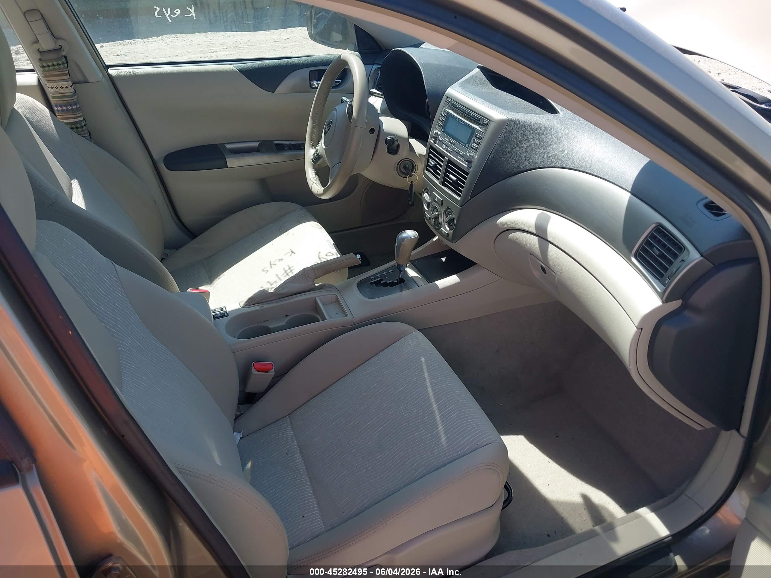 2008 Subaru Impreza Outback Sport   Gold vin: JF1GH63688H828679