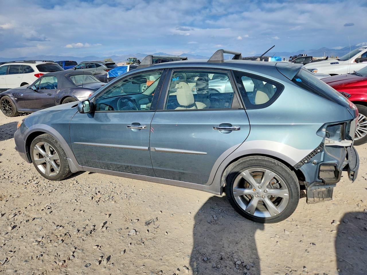 2009 Subaru Impreza Outback Sport Blue vin: JF1GH63689H810913