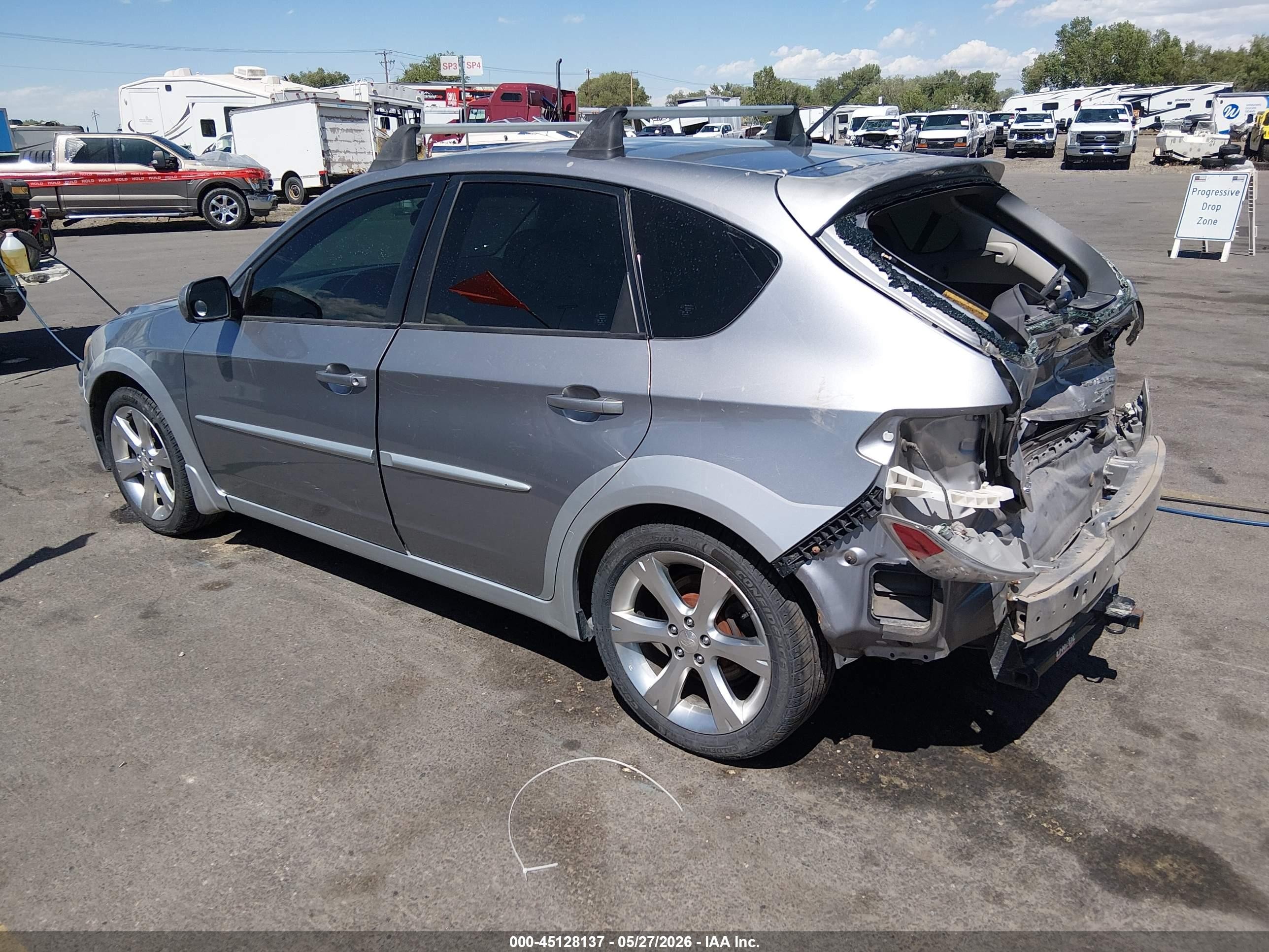 2008 Subaru Impreza Outback Sport   Silver vin: JF1GH63698G838014