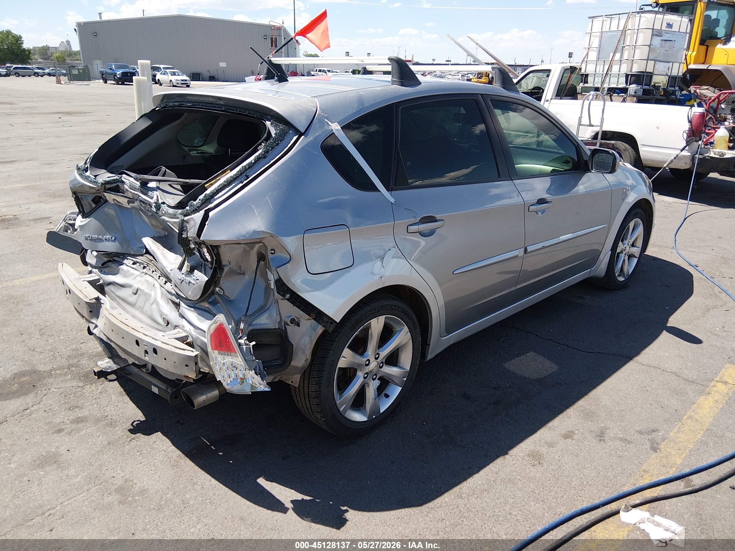 2008 Subaru Impreza Outback Sport   Silver vin: JF1GH63698G838014