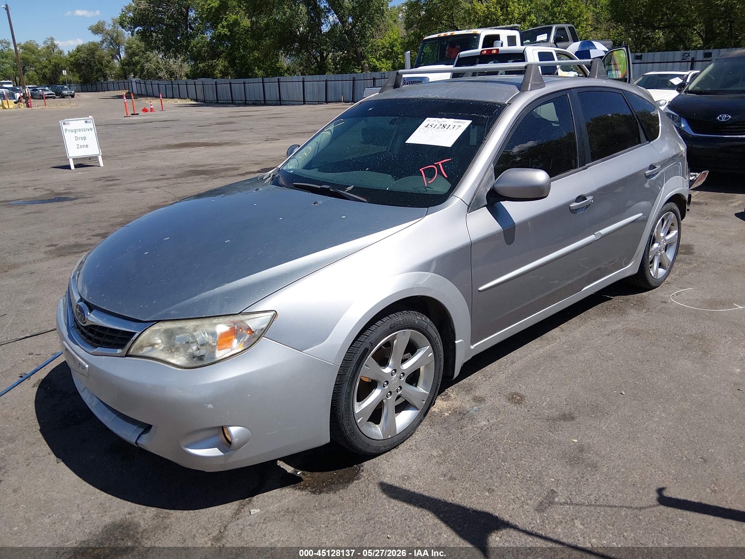 2008 Subaru Impreza Outback Sport   Silver vin: JF1GH63698G838014