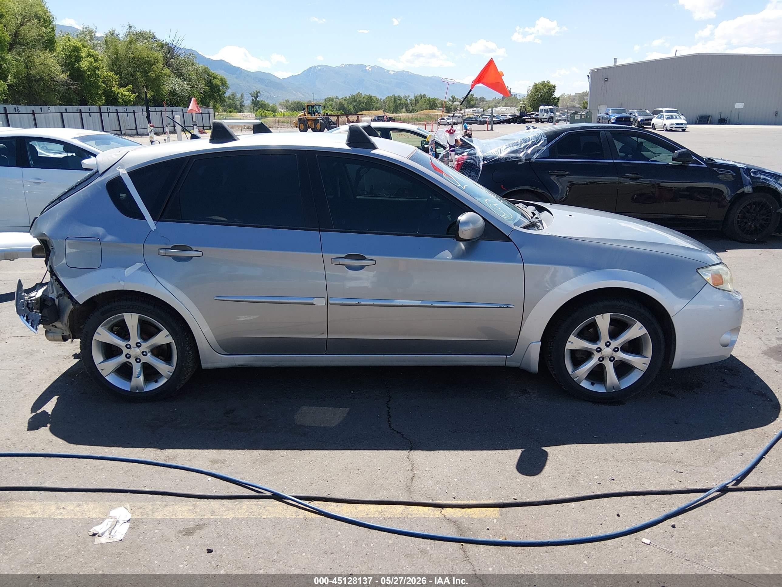 2008 Subaru Impreza Outback Sport   Silver vin: JF1GH63698G838014