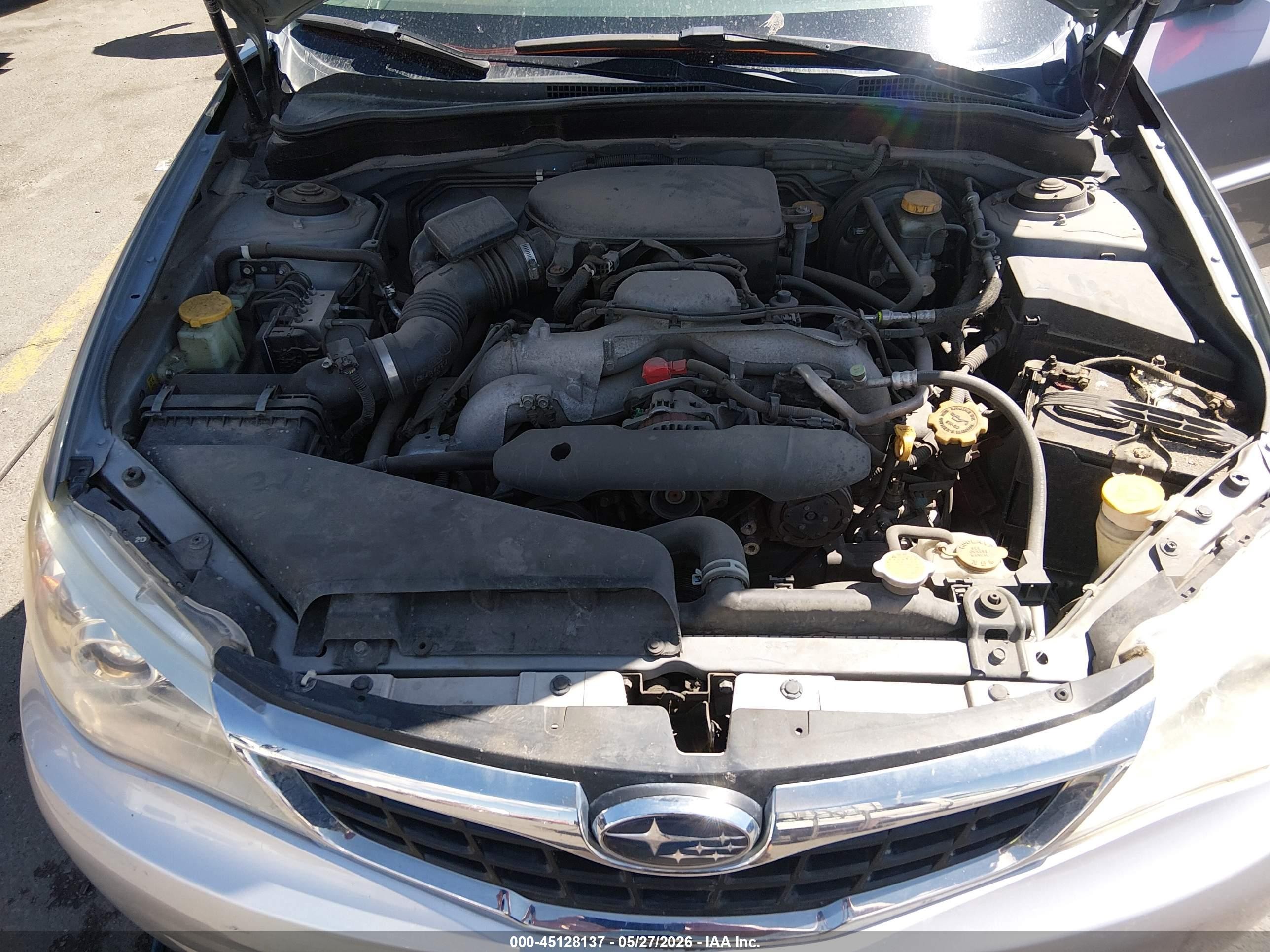 2008 Subaru Impreza Outback Sport   Silver vin: JF1GH63698G838014