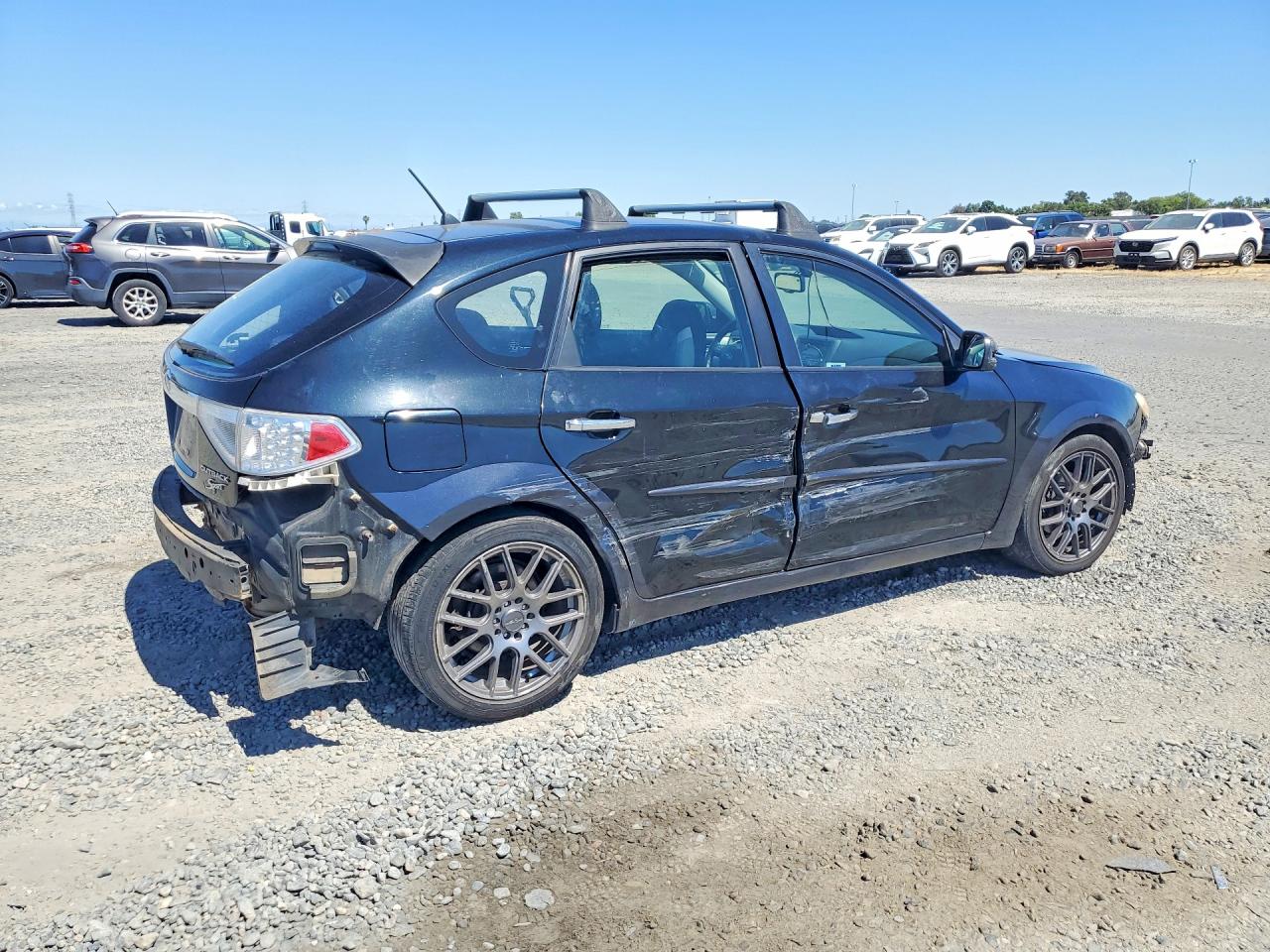 2009 Subaru Impreza Outback Sport Black vin: JF1GH63699H811956
