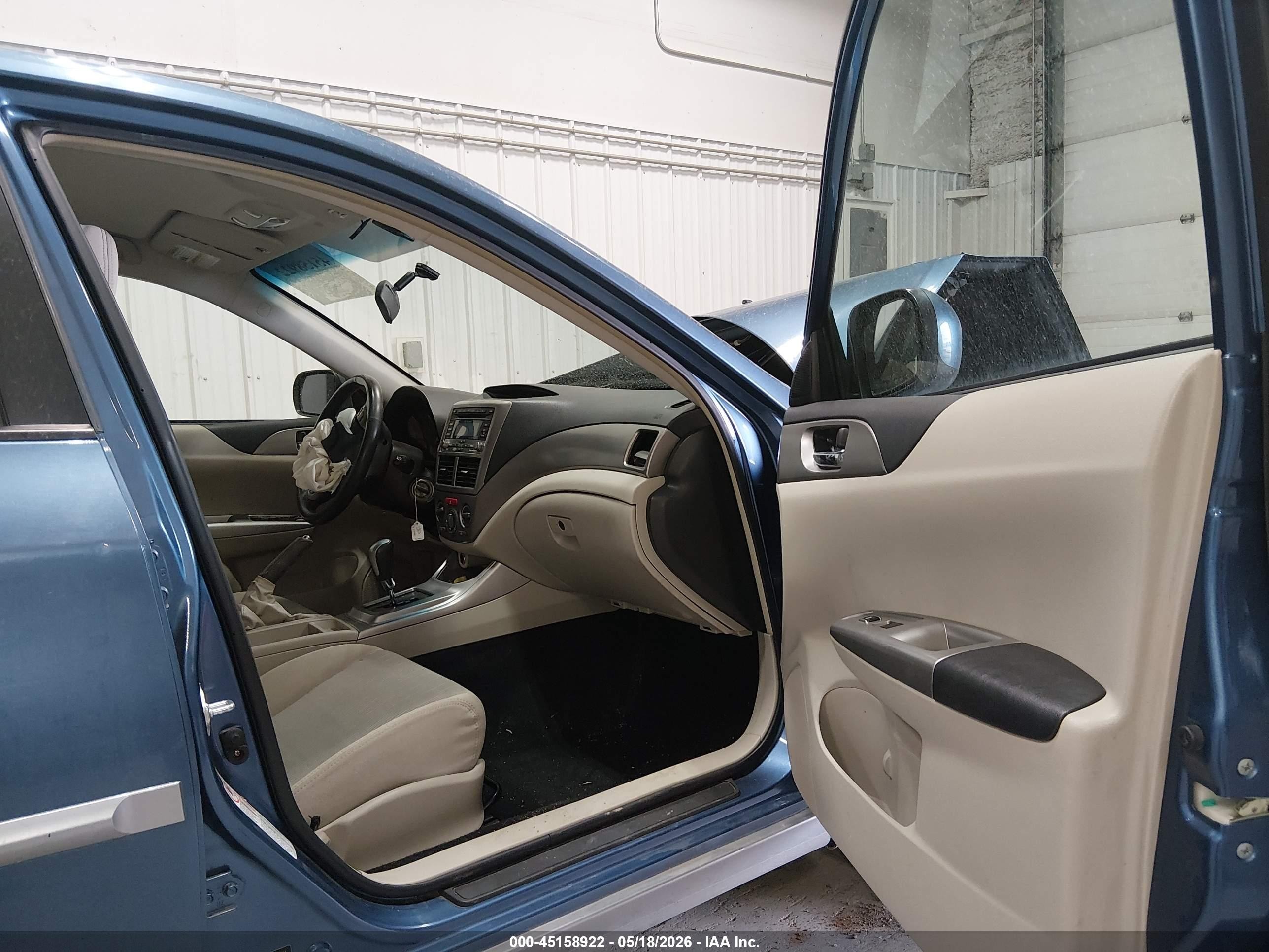 2009 Subaru Impreza Outback Sport   Blue vin: JF1GH63699H825212