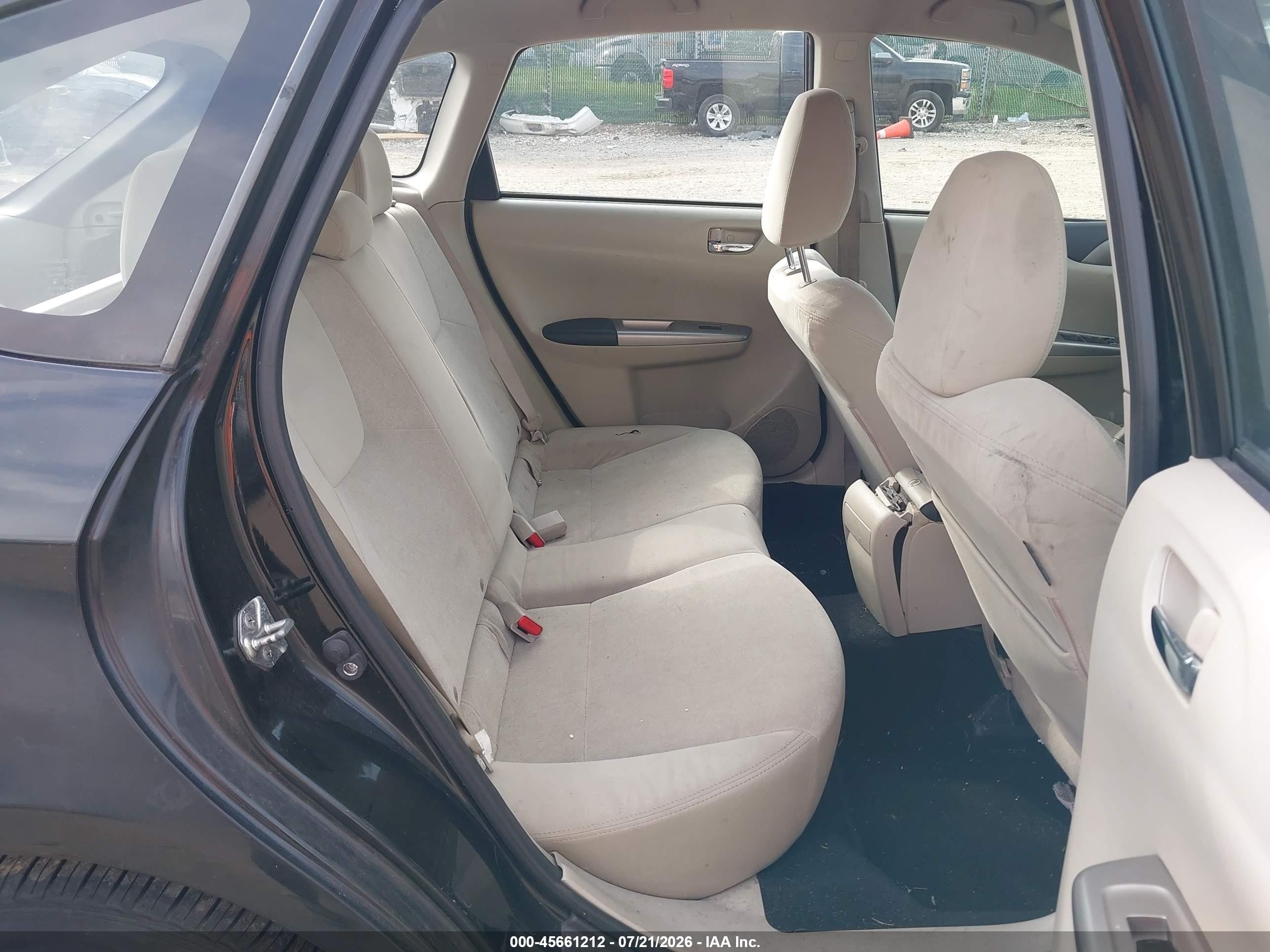 2010 Subaru Impreza 2.5i Black vin: JF1GH6A60AH804188