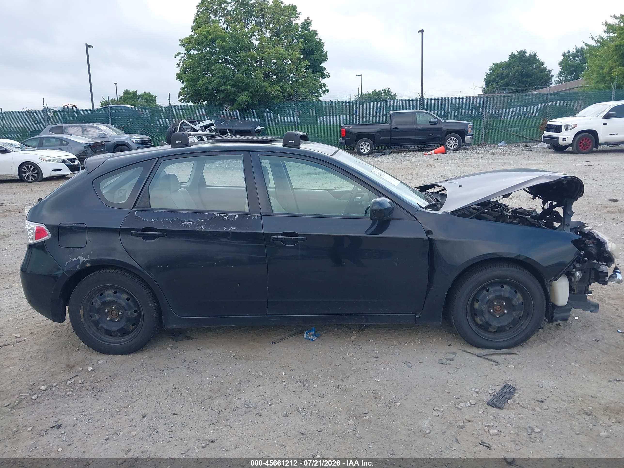 2010 Subaru Impreza 2.5i Black vin: JF1GH6A60AH804188