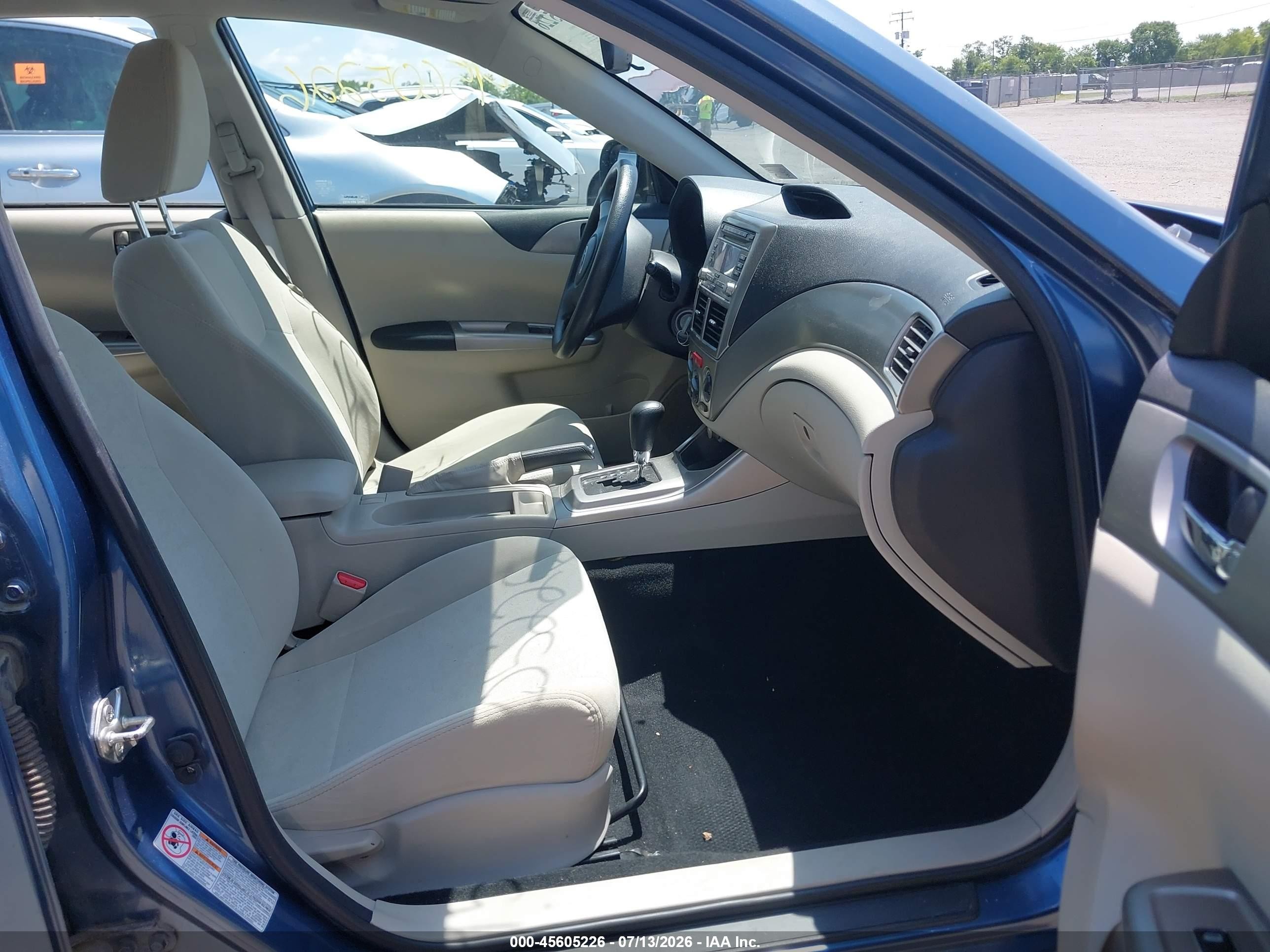 2010 Subaru Impreza 2.5i Синий vin: JF1GH6A60AH815823