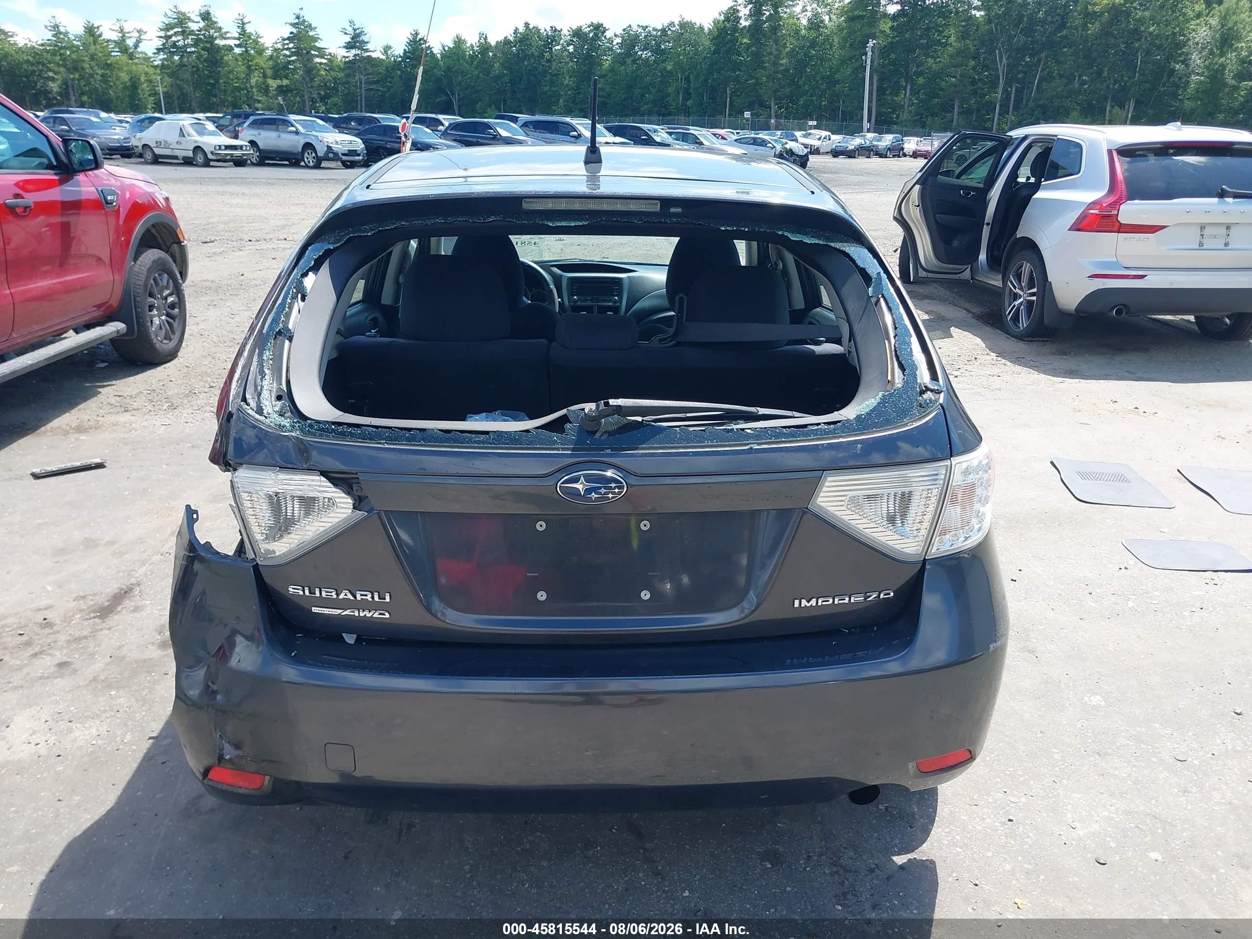 2011 Subaru Impreza 2.5i Gray vin: JF1GH6A60BH809148