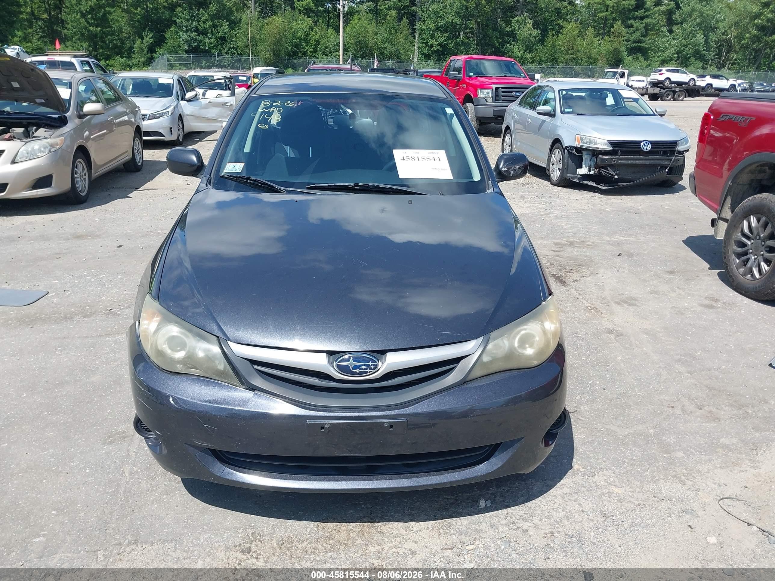 2011 Subaru Impreza 2.5i Gray vin: JF1GH6A60BH809148