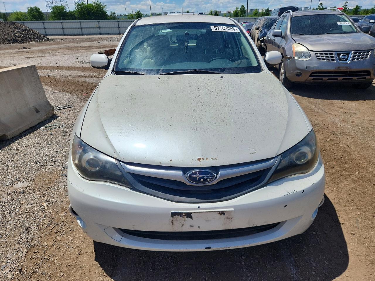 2011 Subaru Impreza 2.5i White vin: JF1GH6A62BH809331
