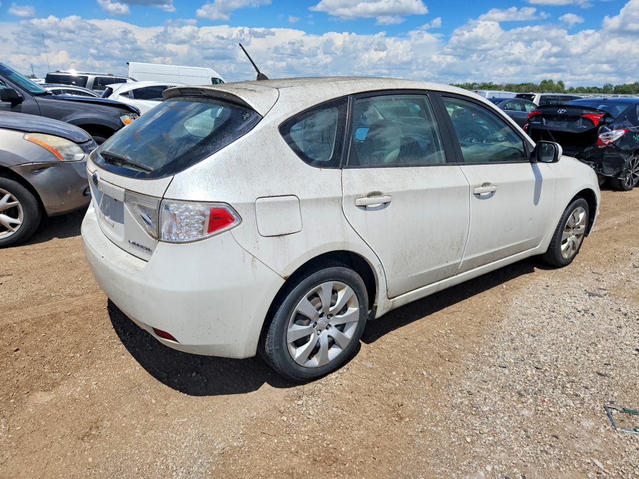 2011 Subaru Impreza 2.5i White vin: JF1GH6A62BH809331