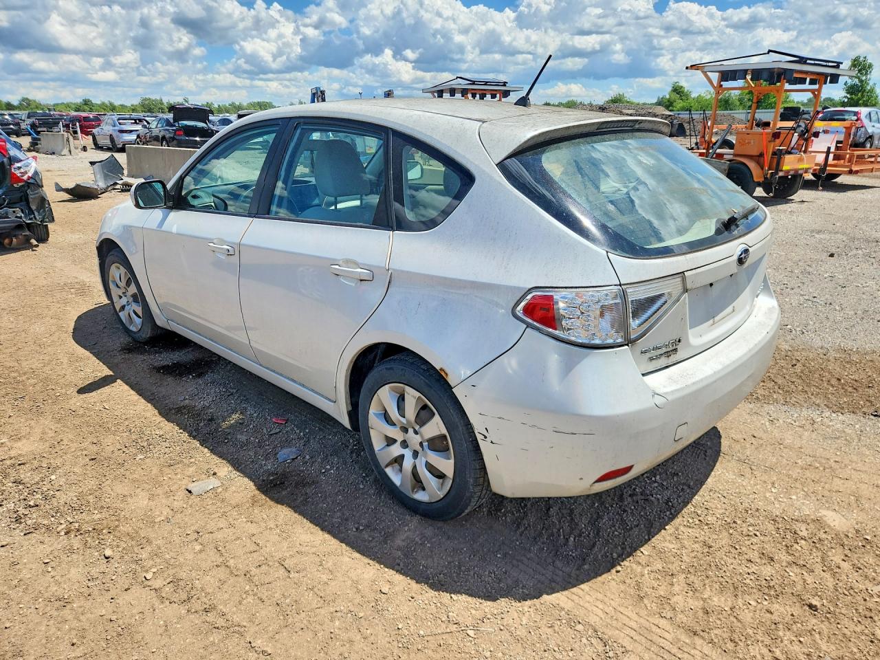 2011 Subaru Impreza 2.5i White vin: JF1GH6A62BH809331