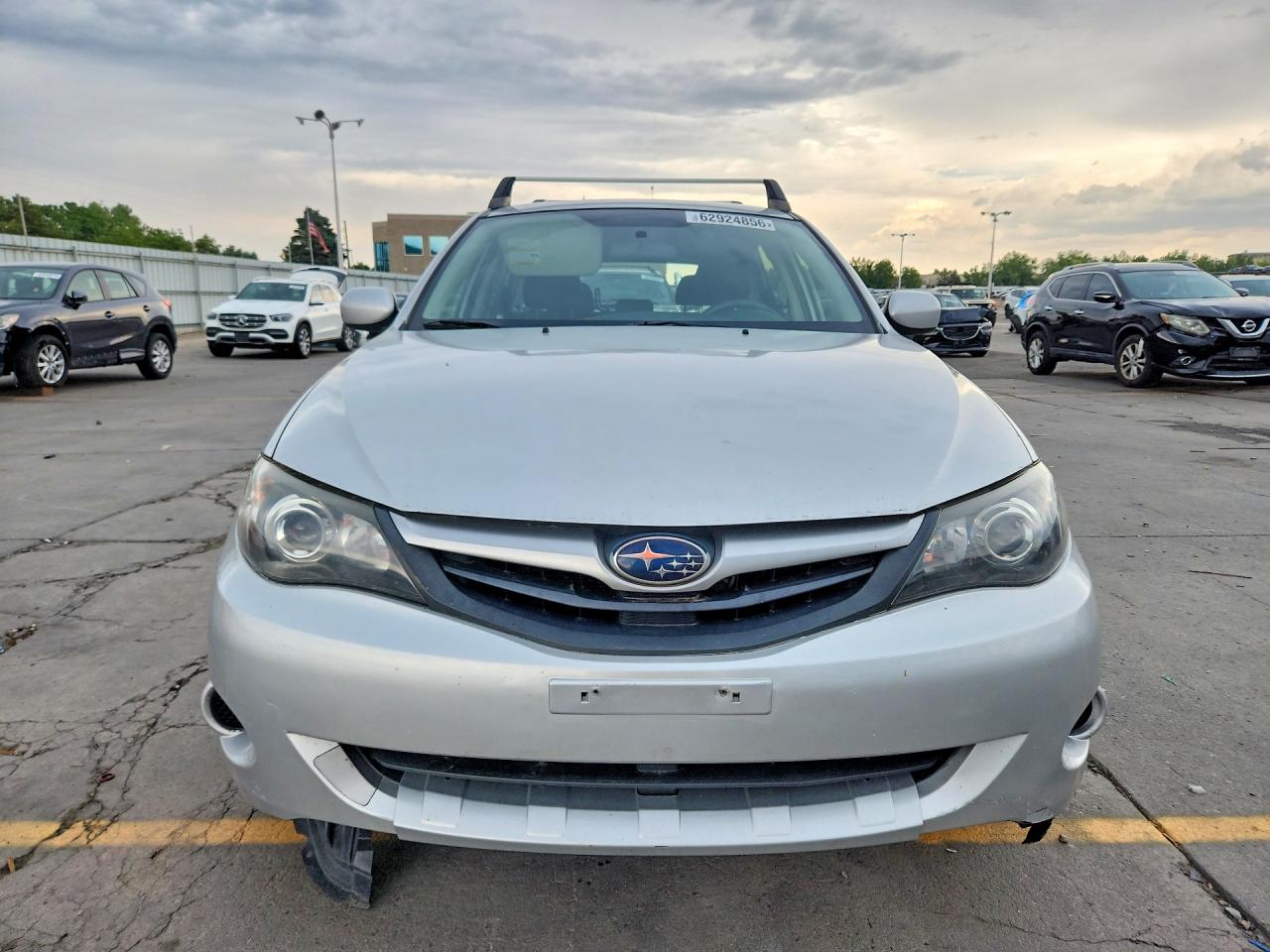 2010 Subaru Impreza 2.5i Silver vin: JF1GH6A63AH805979