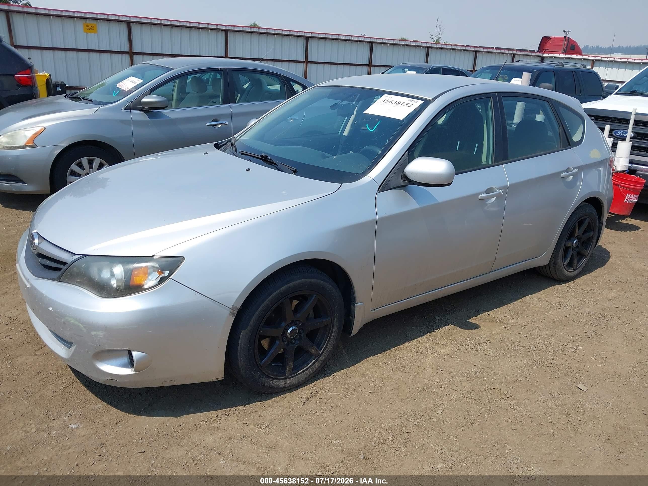 2010 Subaru Impreza 2.5i Silver vin: JF1GH6A63AH815833
