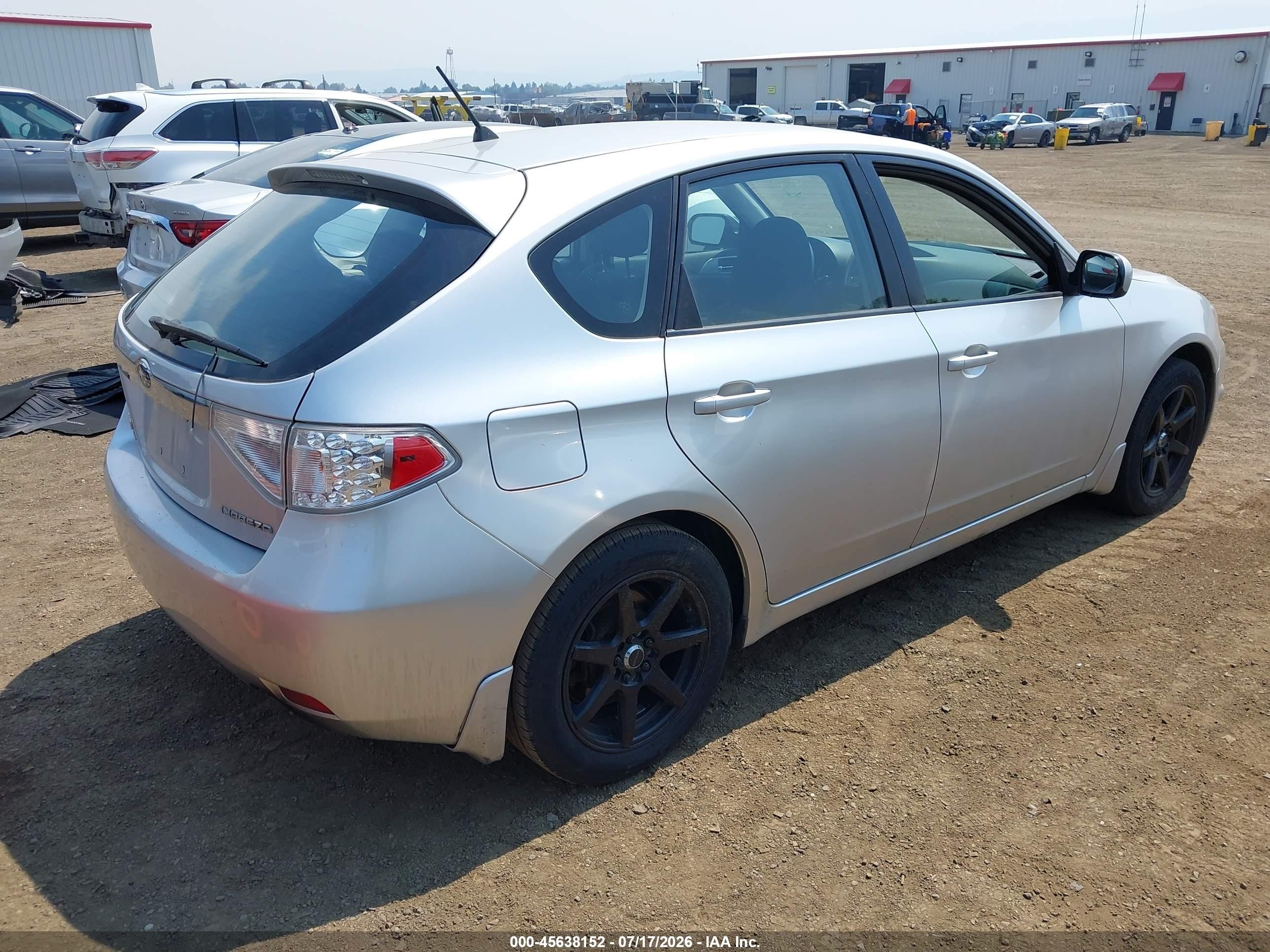 2010 Subaru Impreza 2.5i Silver vin: JF1GH6A63AH815833