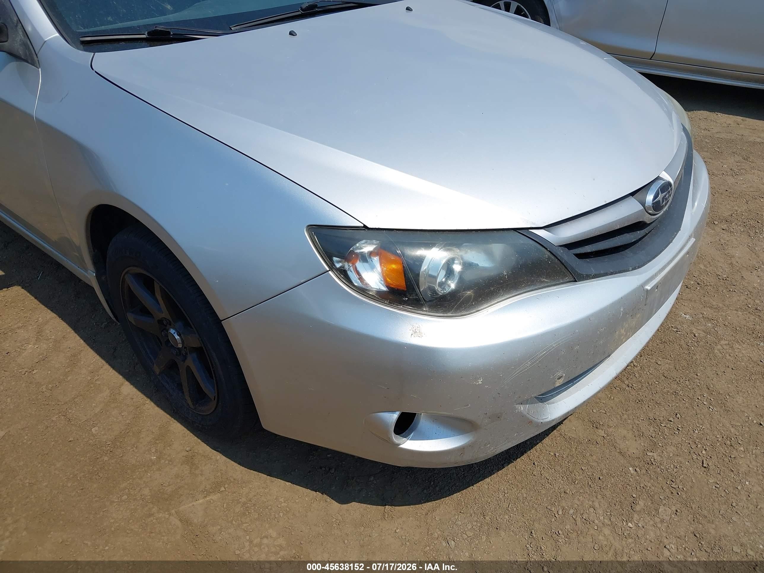 2010 Subaru Impreza 2.5i Silver vin: JF1GH6A63AH815833