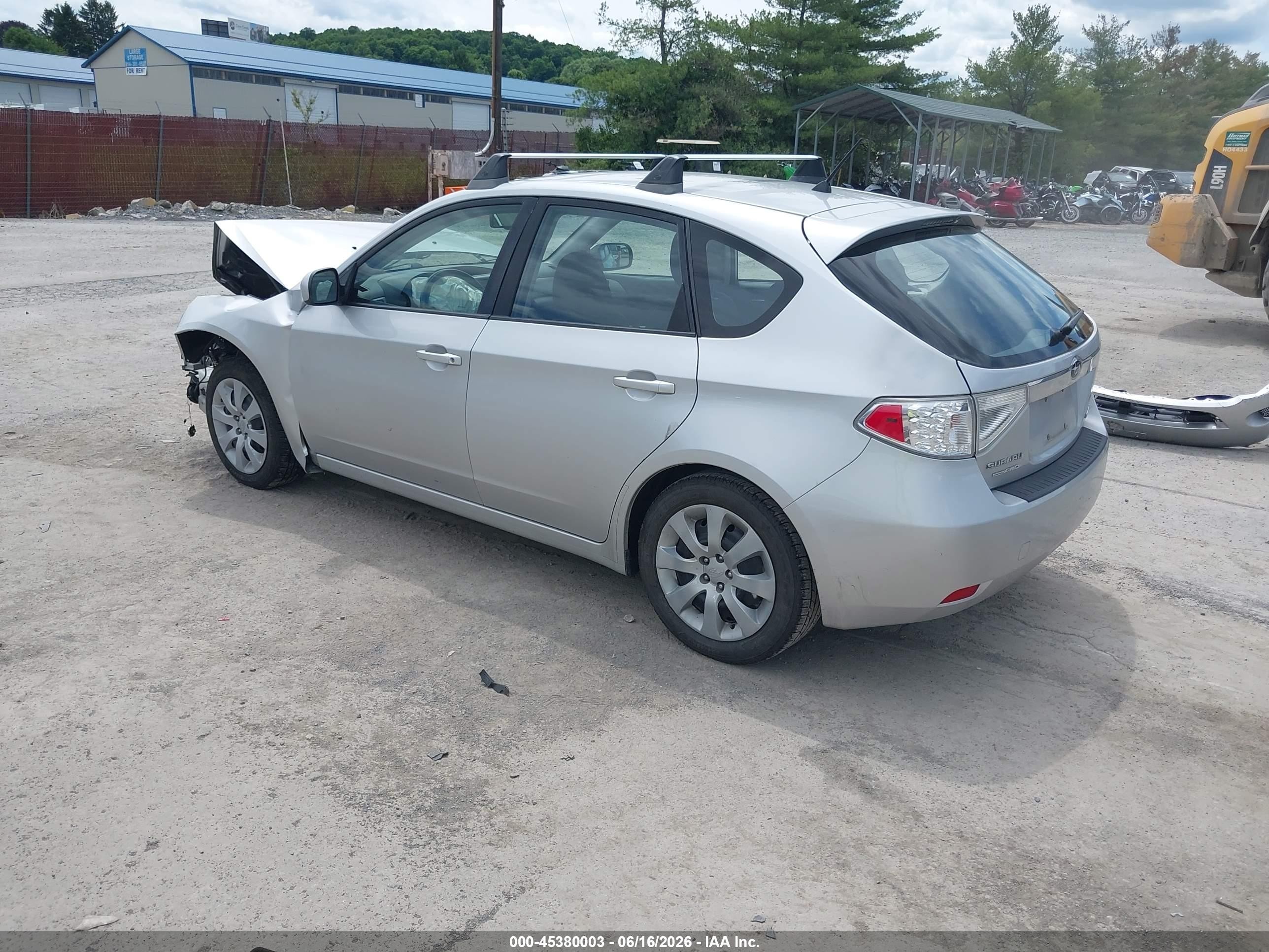 2010 Subaru Impreza 2.5i Серебряный vin: JF1GH6A63AH818666