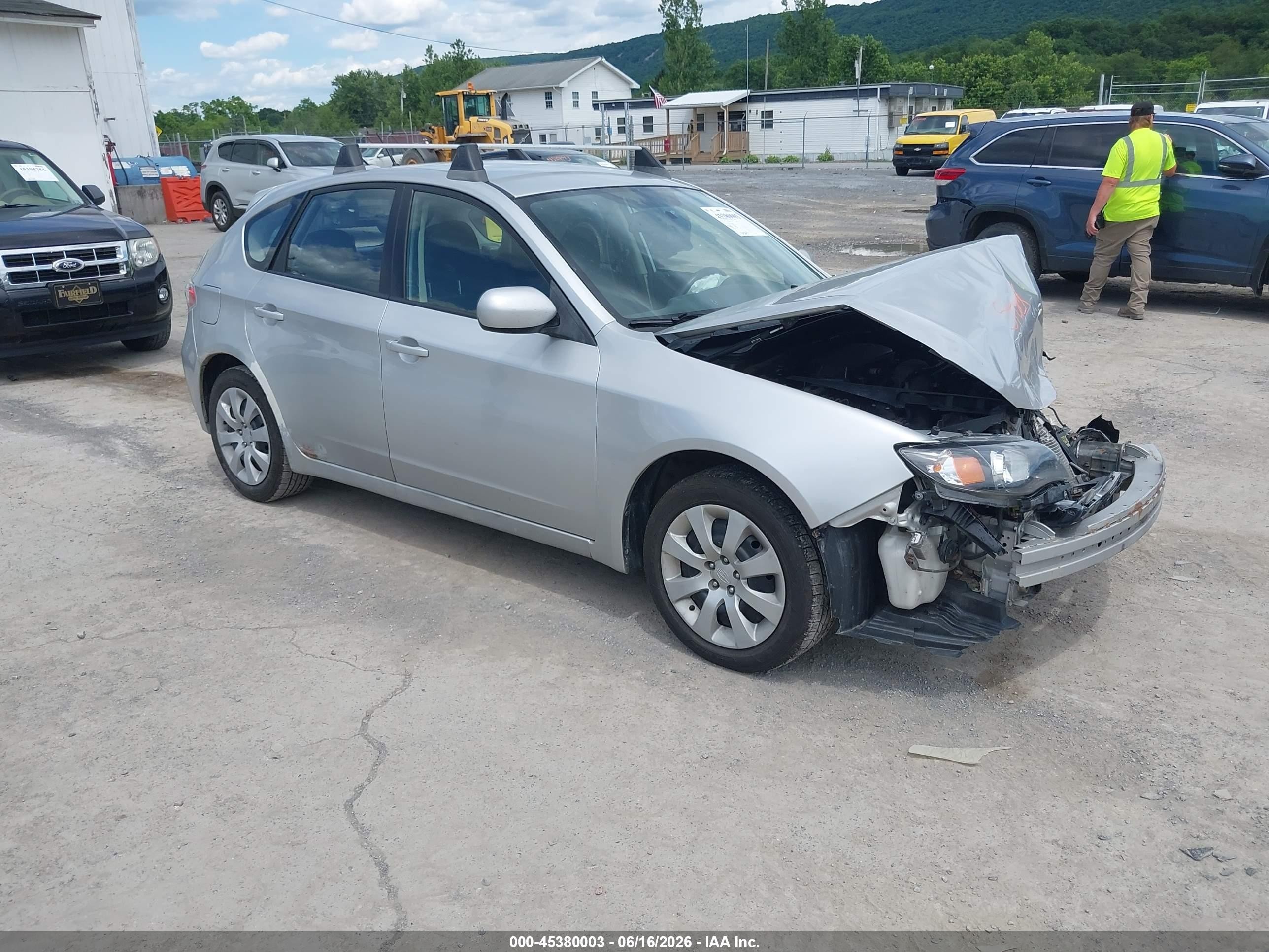2010 Subaru Impreza 2.5i Silver vin: JF1GH6A63AH818666