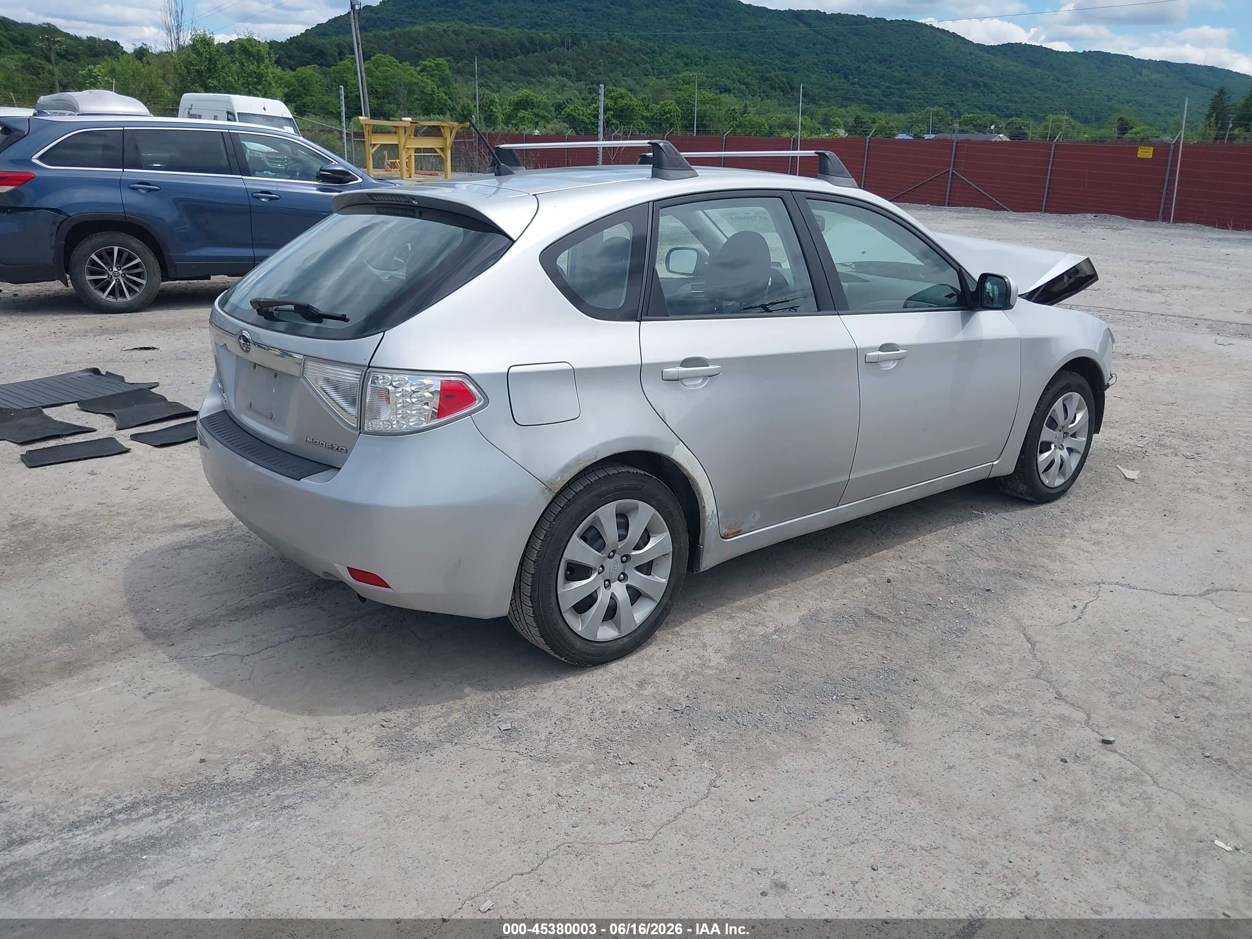 2010 Subaru Impreza 2.5i Серебряный vin: JF1GH6A63AH818666