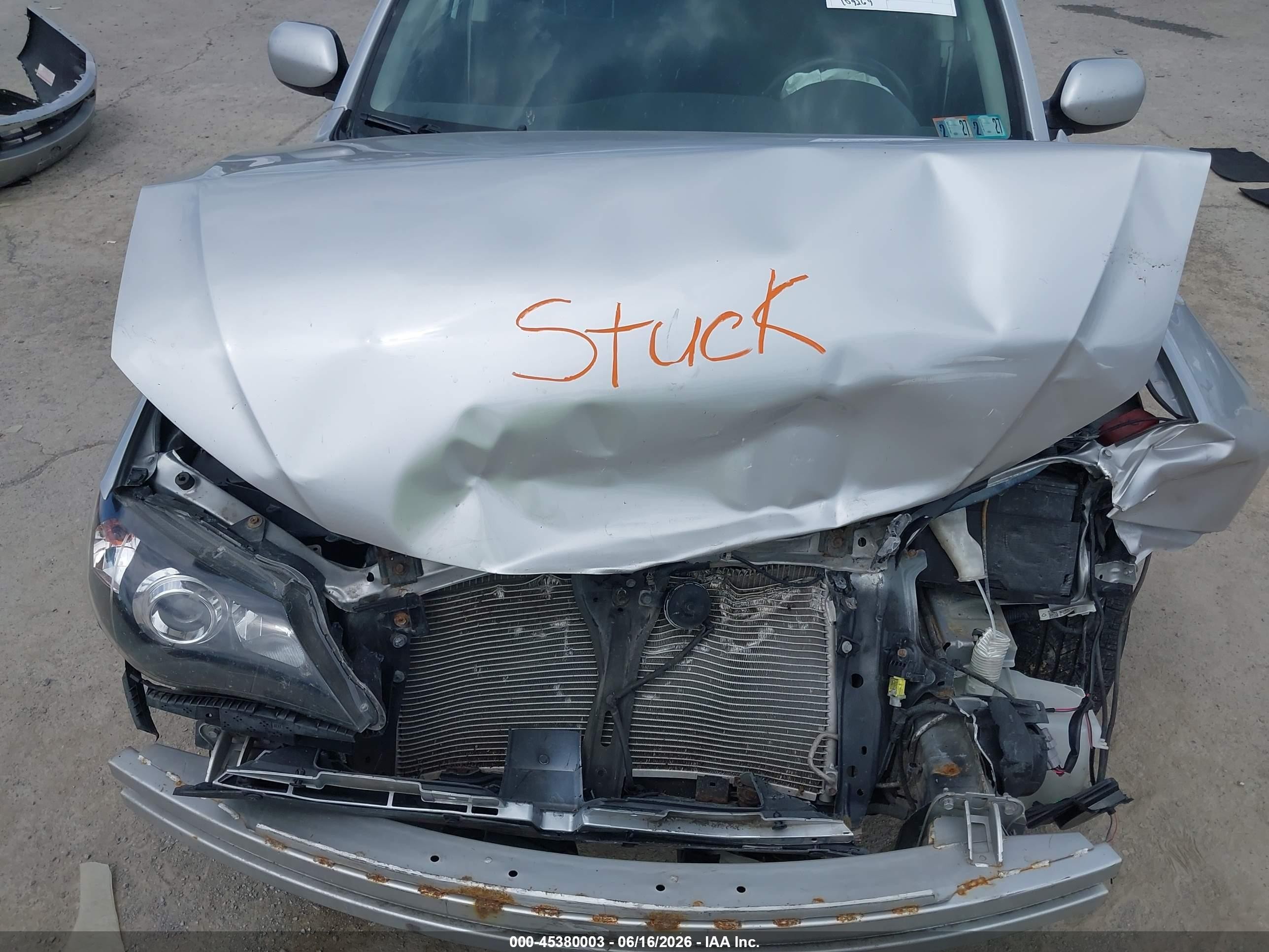 2010 Subaru Impreza 2.5i Серебряный vin: JF1GH6A63AH818666